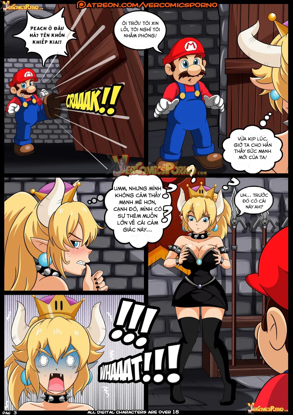 HentaiVN.net - Ảnh 5 - Bowsette Rescue - Chap 1