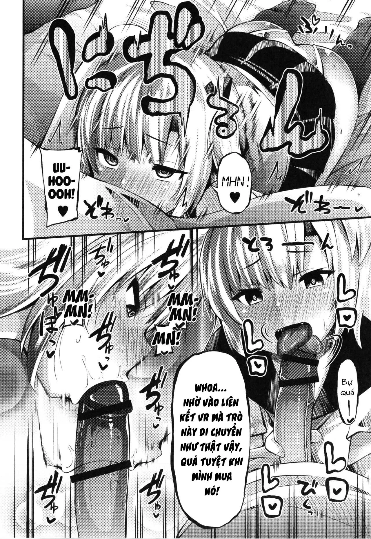 HentaiVN.net - Ảnh 6 - Em gái trong VR của tôi biến thành em gái thật. [My VR Little-Sister is Just Around the Corner] - Chap 1