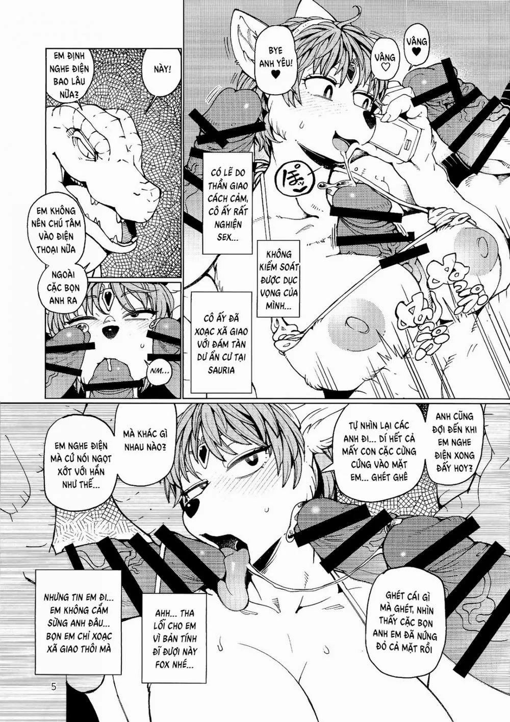 HentaiVN.net - Ảnh 5 - Foxy (Star Fox) - Chap 1