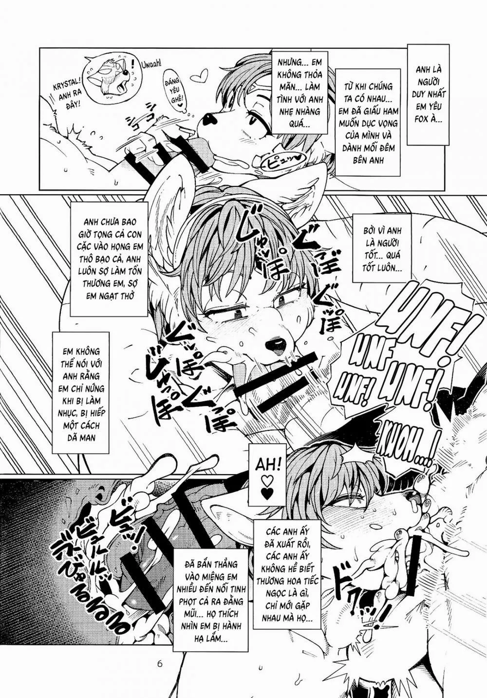 HentaiVN.net - Ảnh 6 - Foxy (Star Fox) - Chap 1