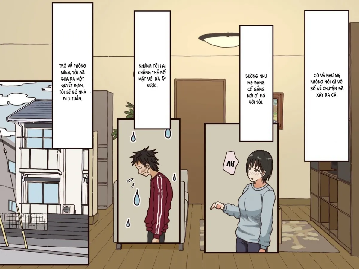 HentaiVN.net - Ảnh 10 - Giri no Haha [義理の母] - Chap 1