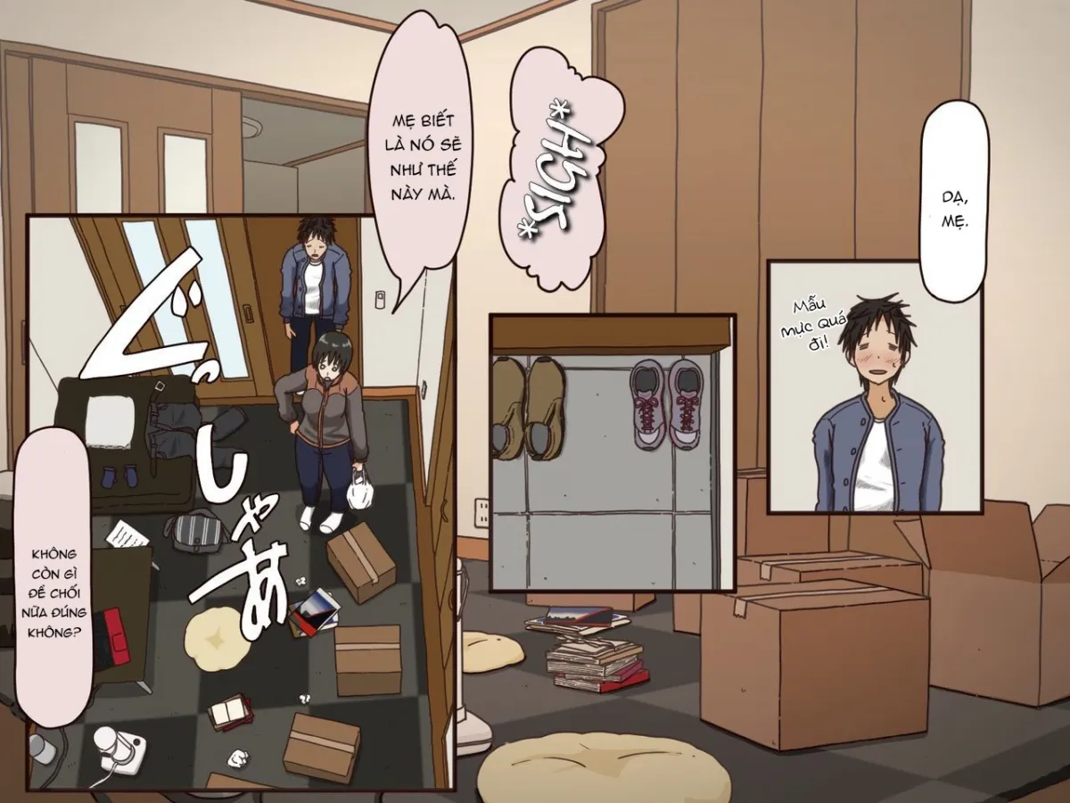 HentaiVN.net - Ảnh 14 - Giri no Haha [義理の母] - Chap 1