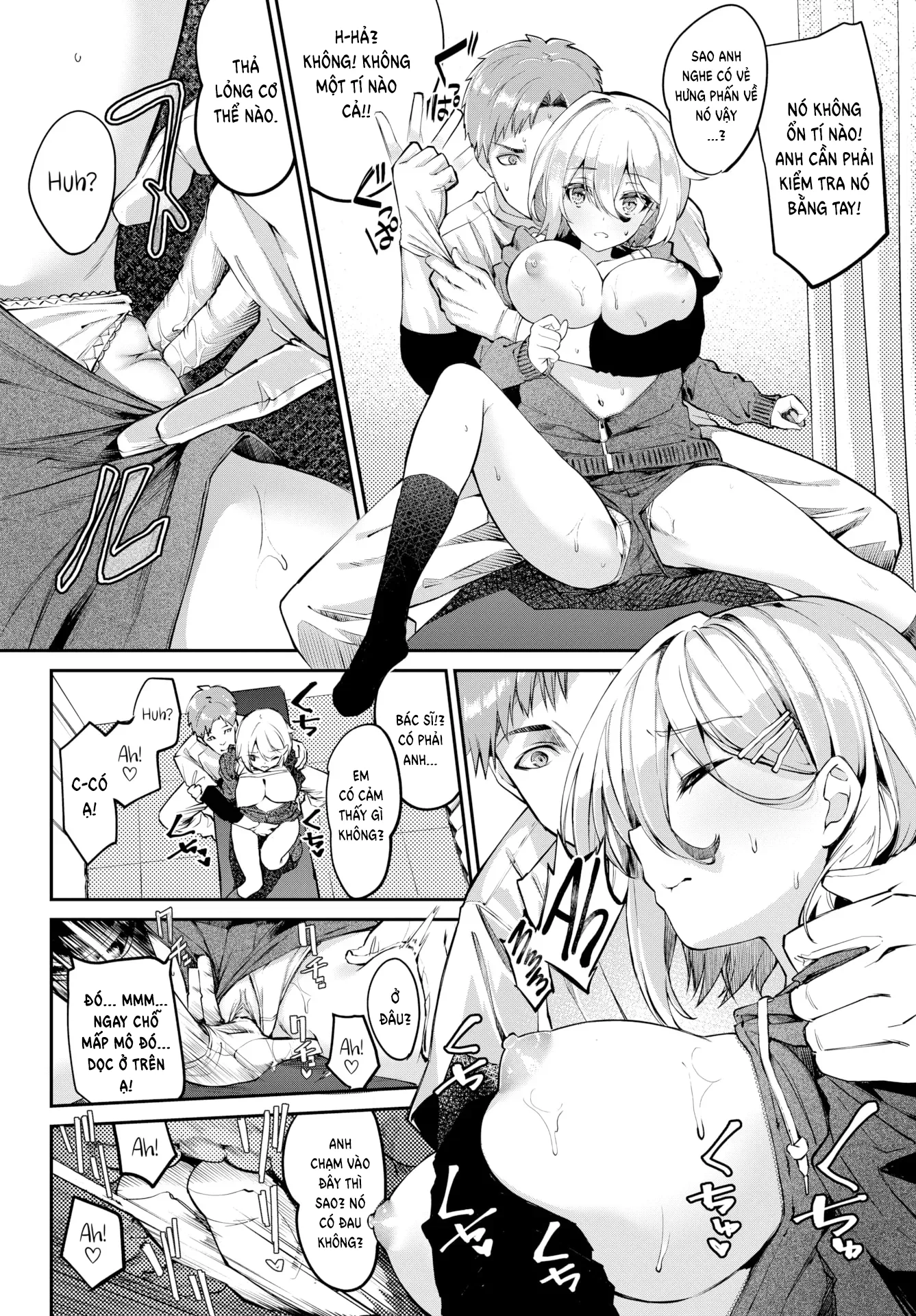 HentaiVN.net - Ảnh 11 - Phòng Nắn Xương Làm Em Sướng - Chap 1