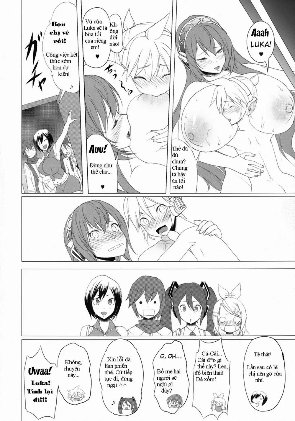 HentaiVN.net - Ảnh 29 - Just Be Breasts (Vocaloid) - Chap 1