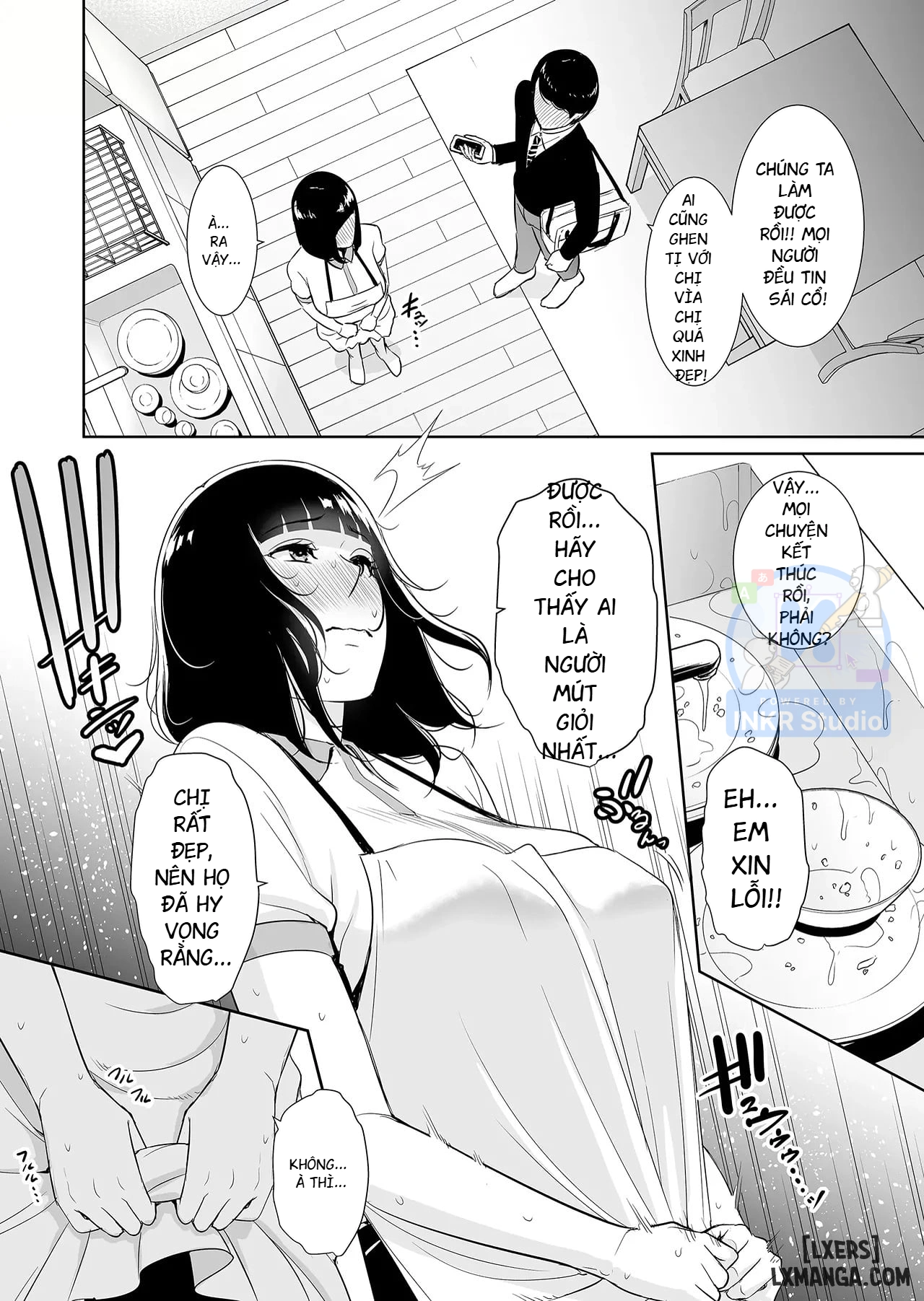 HentaiVN.net - Ảnh 14 - Musuko ni Matagaru Hi - Chap 1