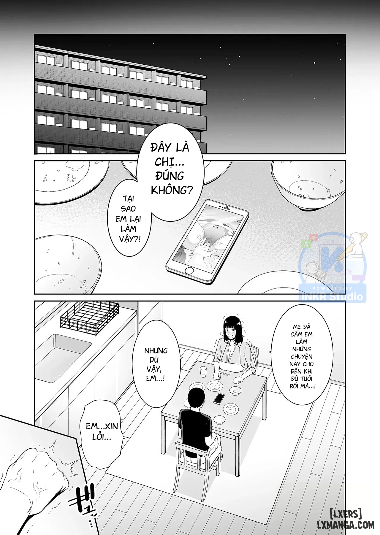 HentaiVN.net - Ảnh 7 - Musuko ni Matagaru Hi - Chap 1