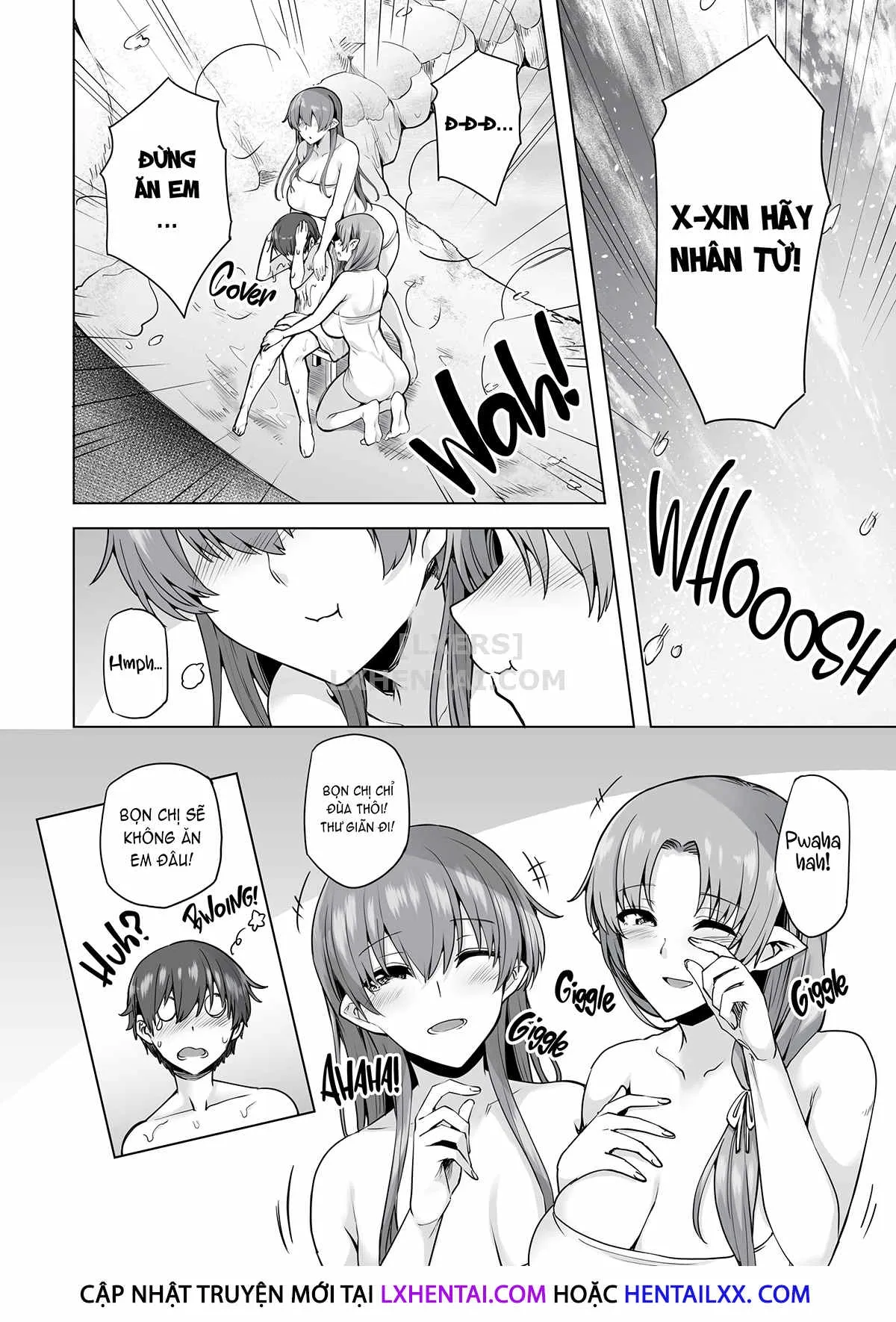 HentaiVN.net - Ảnh 16 - Spirited Away To The Snow Women's Harem - Chap 1