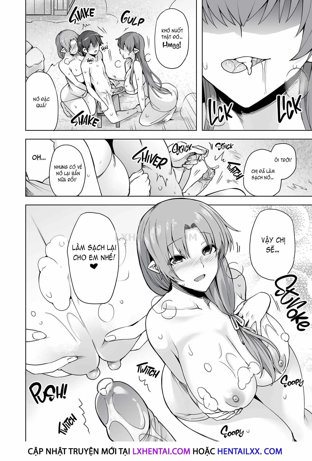 HentaiVN.net - Ảnh 24 - Spirited Away To The Snow Women's Harem - Chap 1
