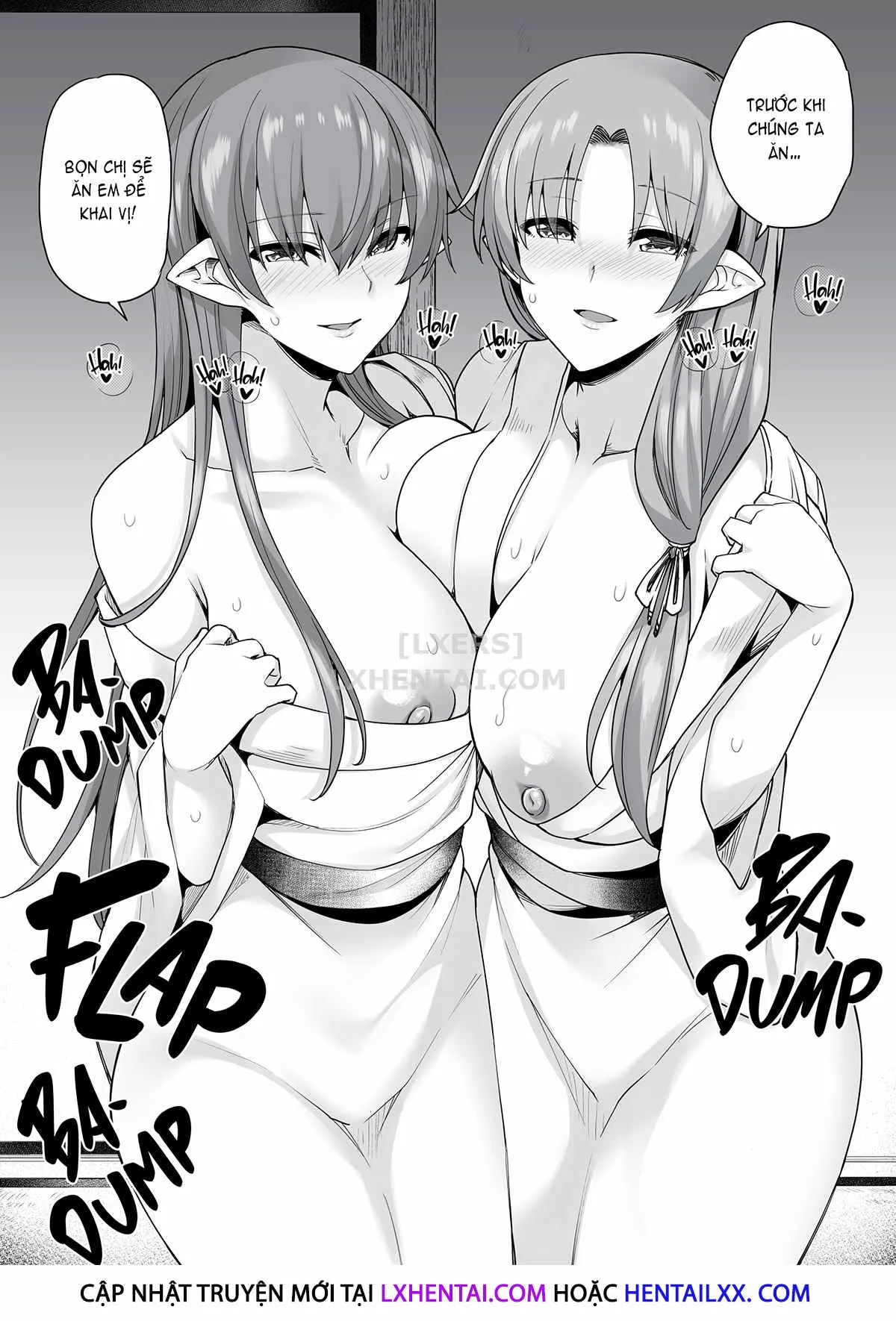 HentaiVN.net - Ảnh 51 - Spirited Away To The Snow Women's Harem - Chap 1