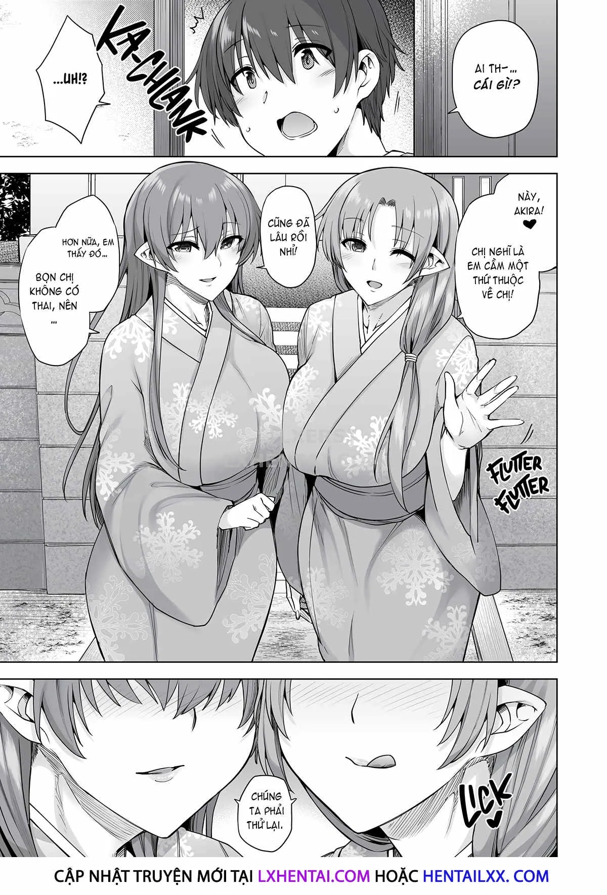 HentaiVN.net - Ảnh 95 - Spirited Away To The Snow Women's Harem - Chap 1