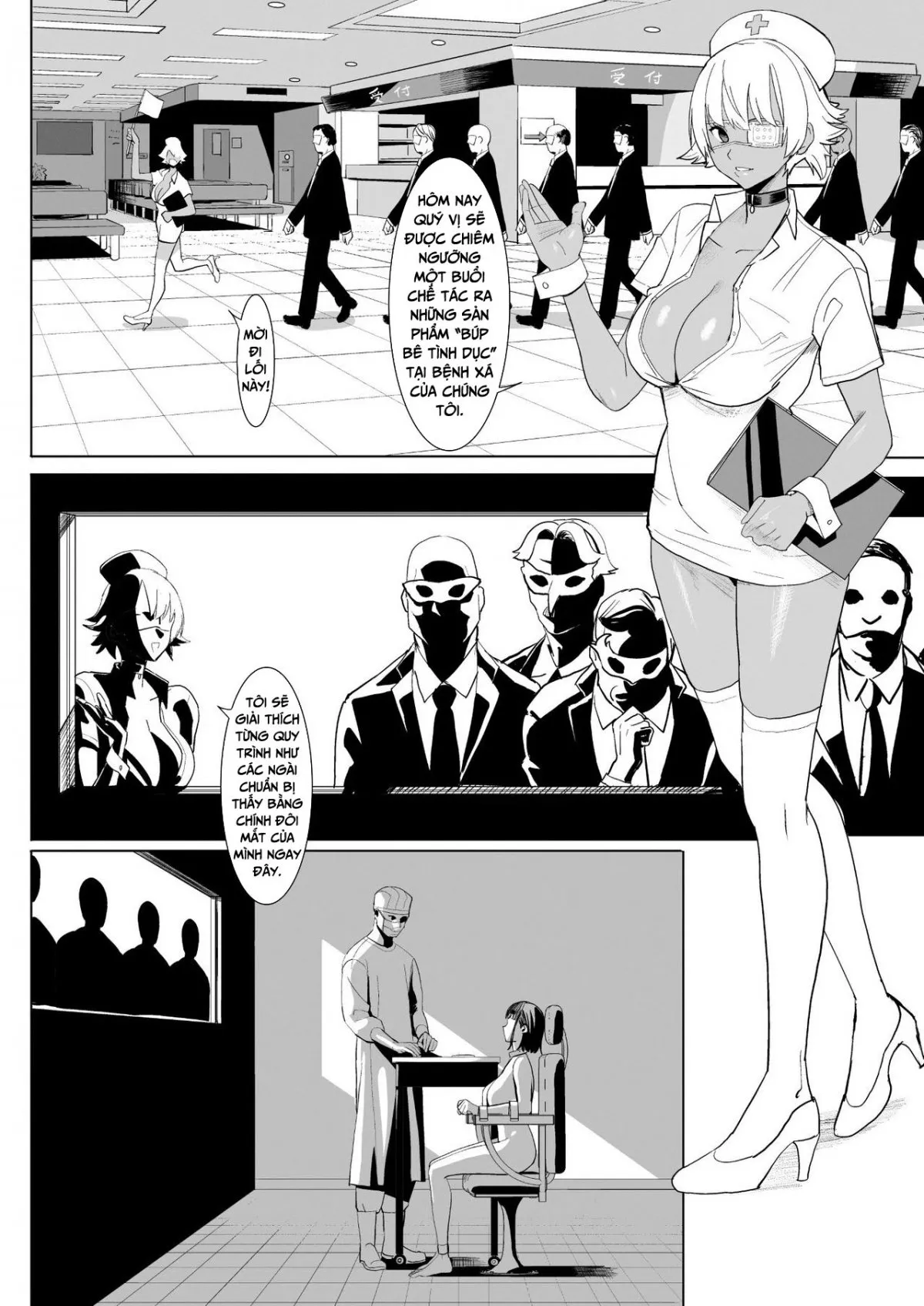 HentaiVN.net - Ảnh 4 - Dutch Wife Shujutsu [Dachiwife Surgery] - Chap 1