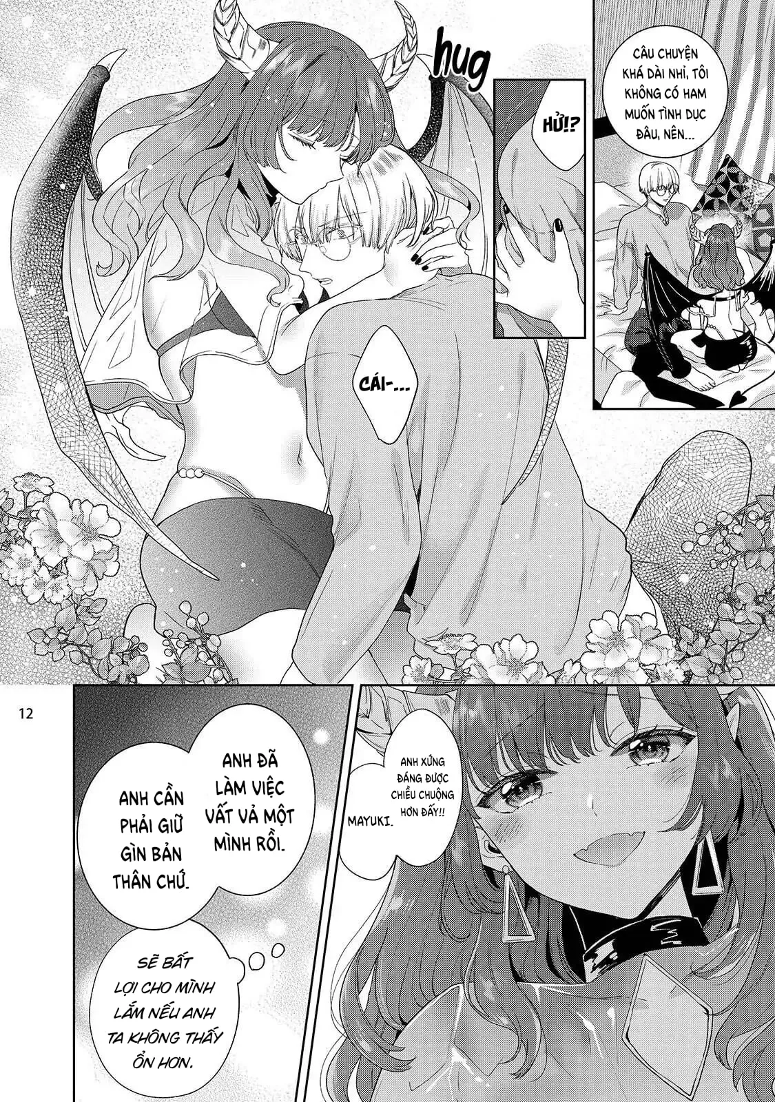HentaiVN.net - Ảnh 15 - Nàng Succubus Đầy Tự Tin Nhưng Mục Tiêu Của Cô Ấy Lại Bất Lực [自信家サキュバスと勃ちの悪い男] - Chap 1