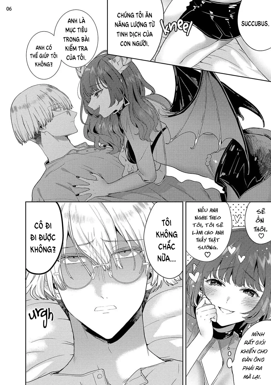 HentaiVN.net - Ảnh 9 - Nàng Succubus Đầy Tự Tin Nhưng Mục Tiêu Của Cô Ấy Lại Bất Lực [自信家サキュバスと勃ちの悪い男] - Chap 1
