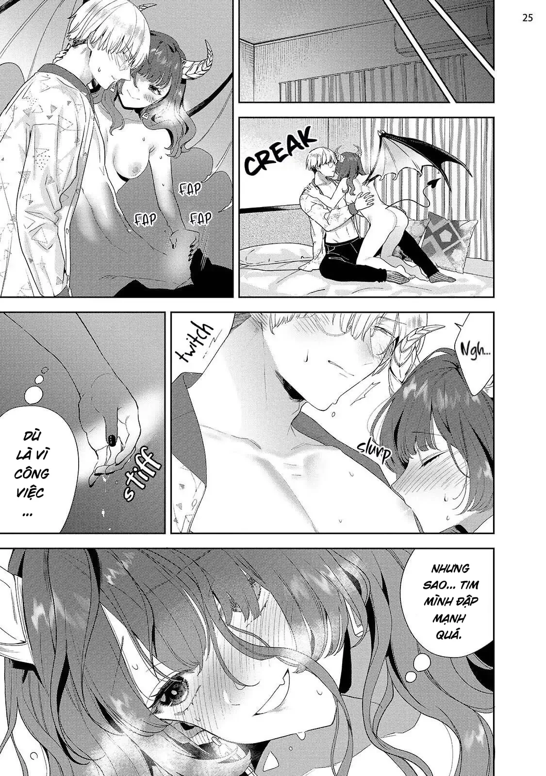 HentaiVN.net - Ảnh 27 - Nàng Succubus Đầy Tự Tin Nhưng Mục Tiêu Của Cô Ấy Lại Bất Lực [自信家サキュバスと勃ちの悪い男] - Chap 2