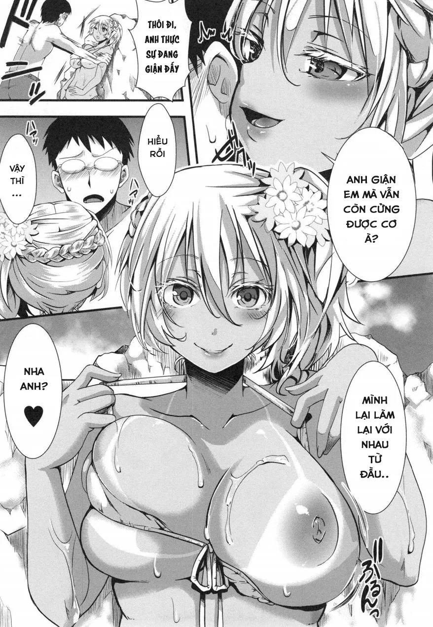 HentaiVN.net - Ảnh 6 - Kì nghỉ hè của con điếm [Bitch Summer Vacation] - Chap 1