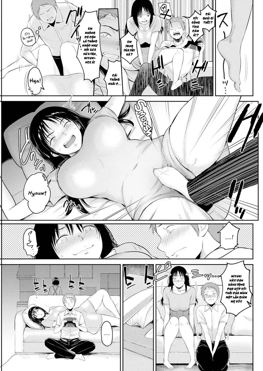 HentaiVN.net - Ảnh 4 - Miyuki-nee's Sofa - Chap 1