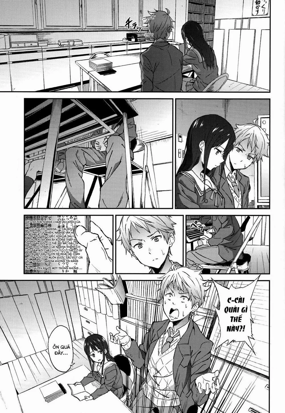 HentaiVN.net - Ảnh 6 - Kanata no Hitomi (Kyoukai no Kanata) - Chap 1