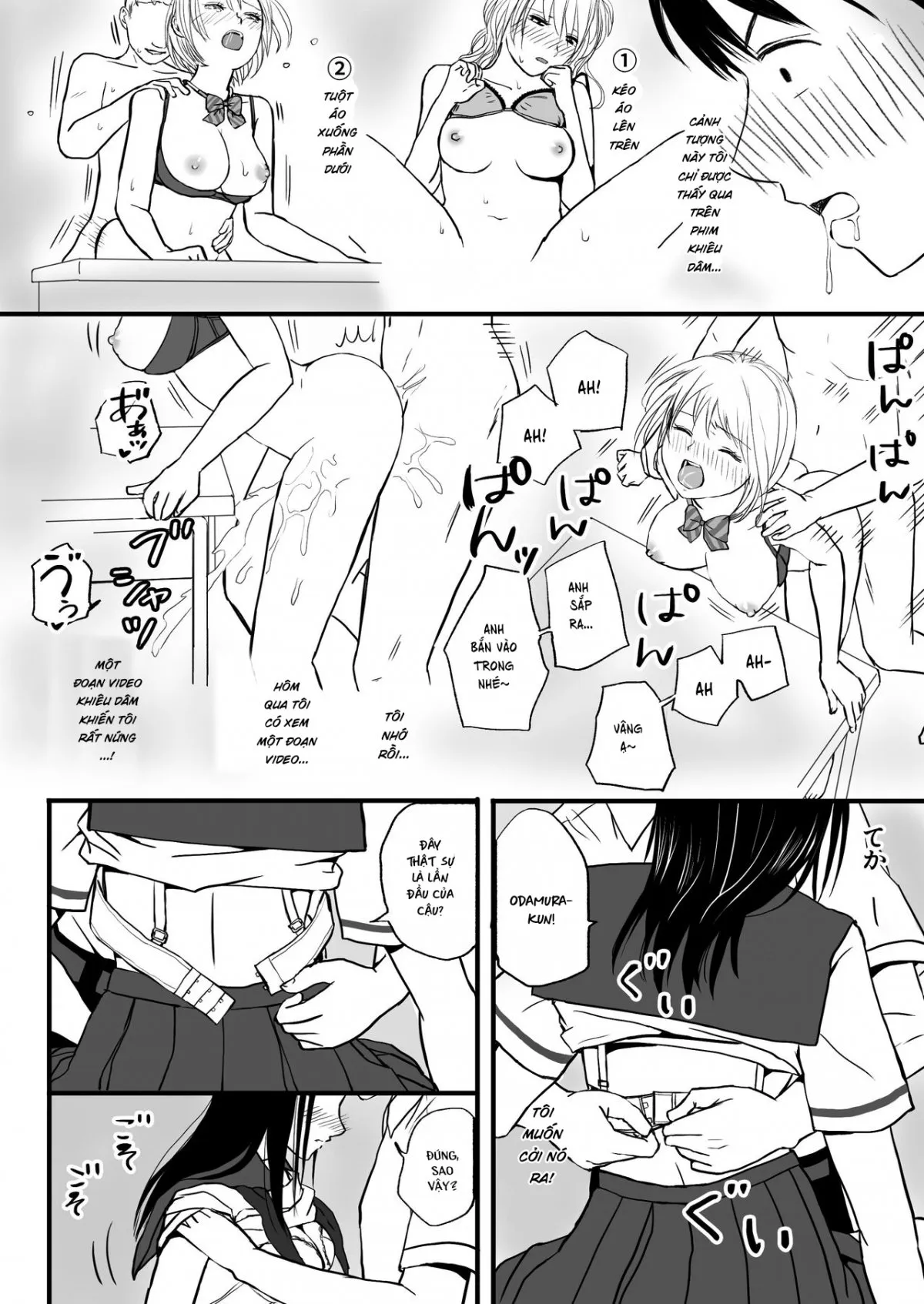 HentaiVN.net - Ảnh 24 - Tình yêu mập mờ - Chap 1