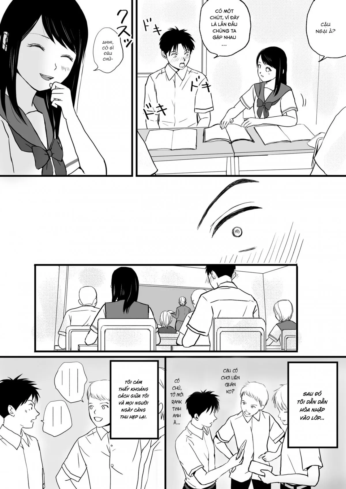 HentaiVN.net - Ảnh 6 - Tình yêu mập mờ - Chap 1