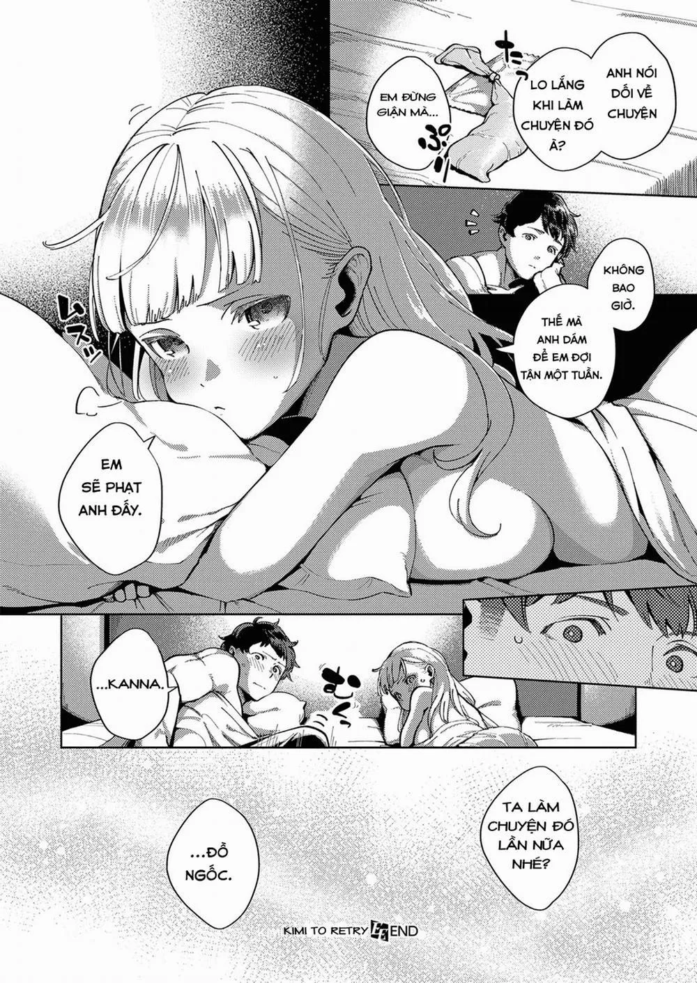 HentaiVN.net - Ảnh 25 - Kimi To Retry - Chap 1