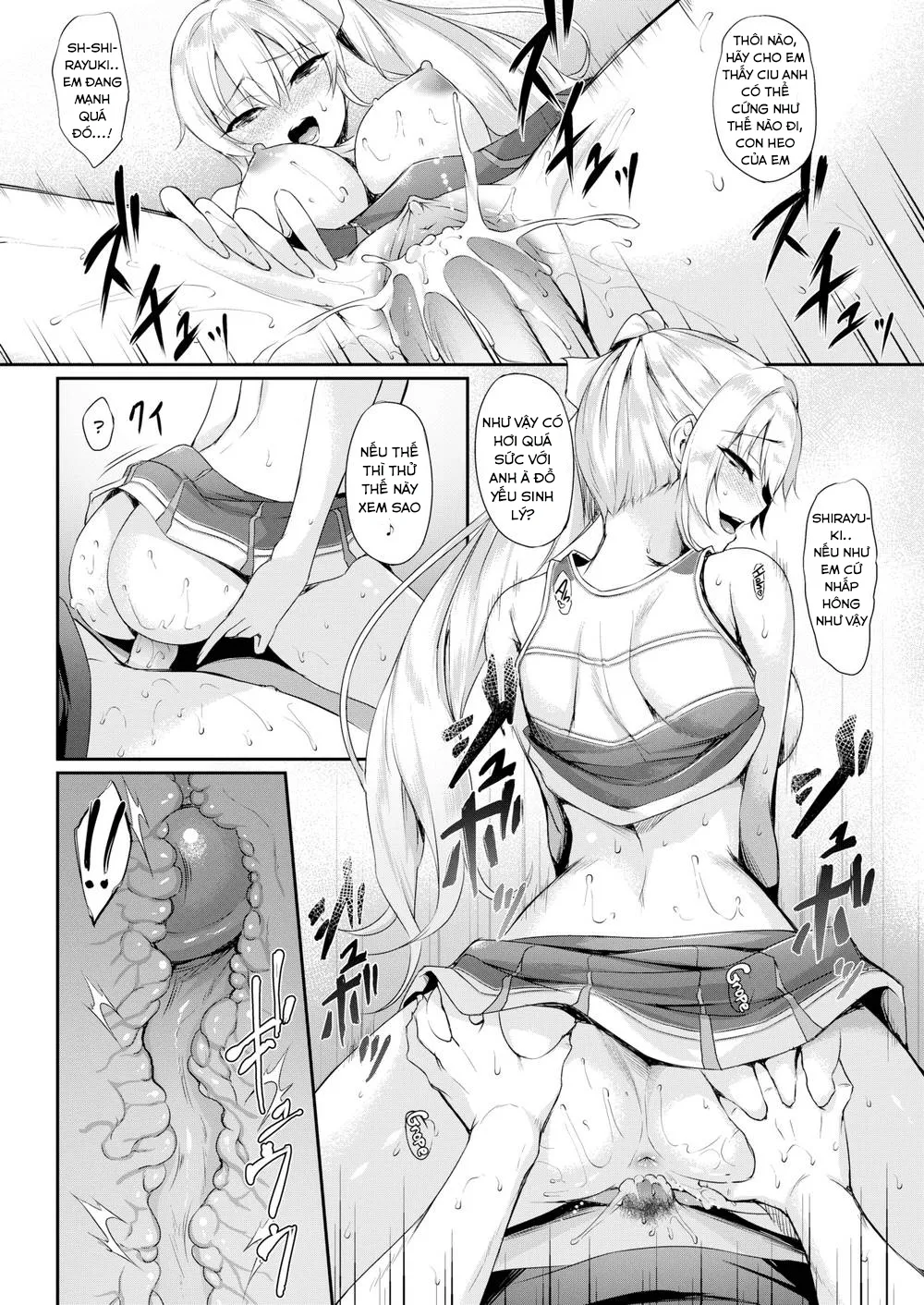 HentaiVN.net - Ảnh 14 - Shirayukijou no Cheerleading - Chap 1
