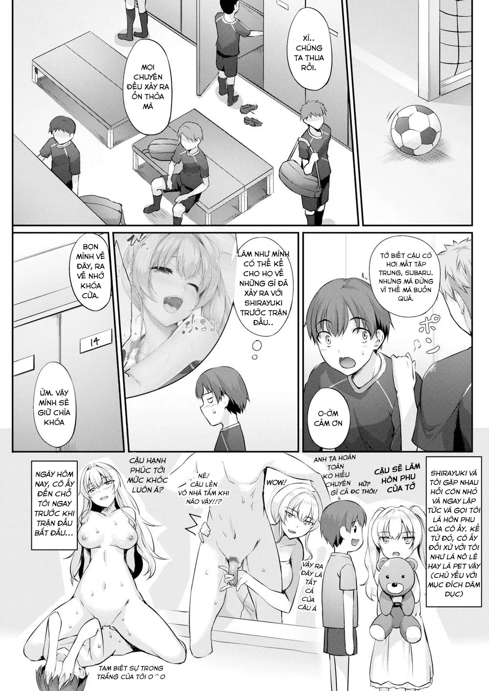 HentaiVN.net - Ảnh 5 - Shirayukijou no Cheerleading - Chap 1