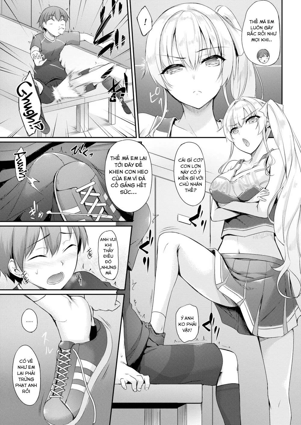 HentaiVN.net - Ảnh 7 - Shirayukijou no Cheerleading - Chap 1