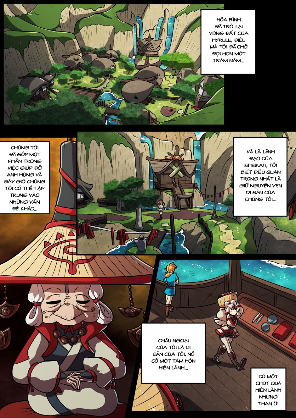 HentaiVN.net - Ảnh 15 - A Sheikah's Legacy - Chap 1