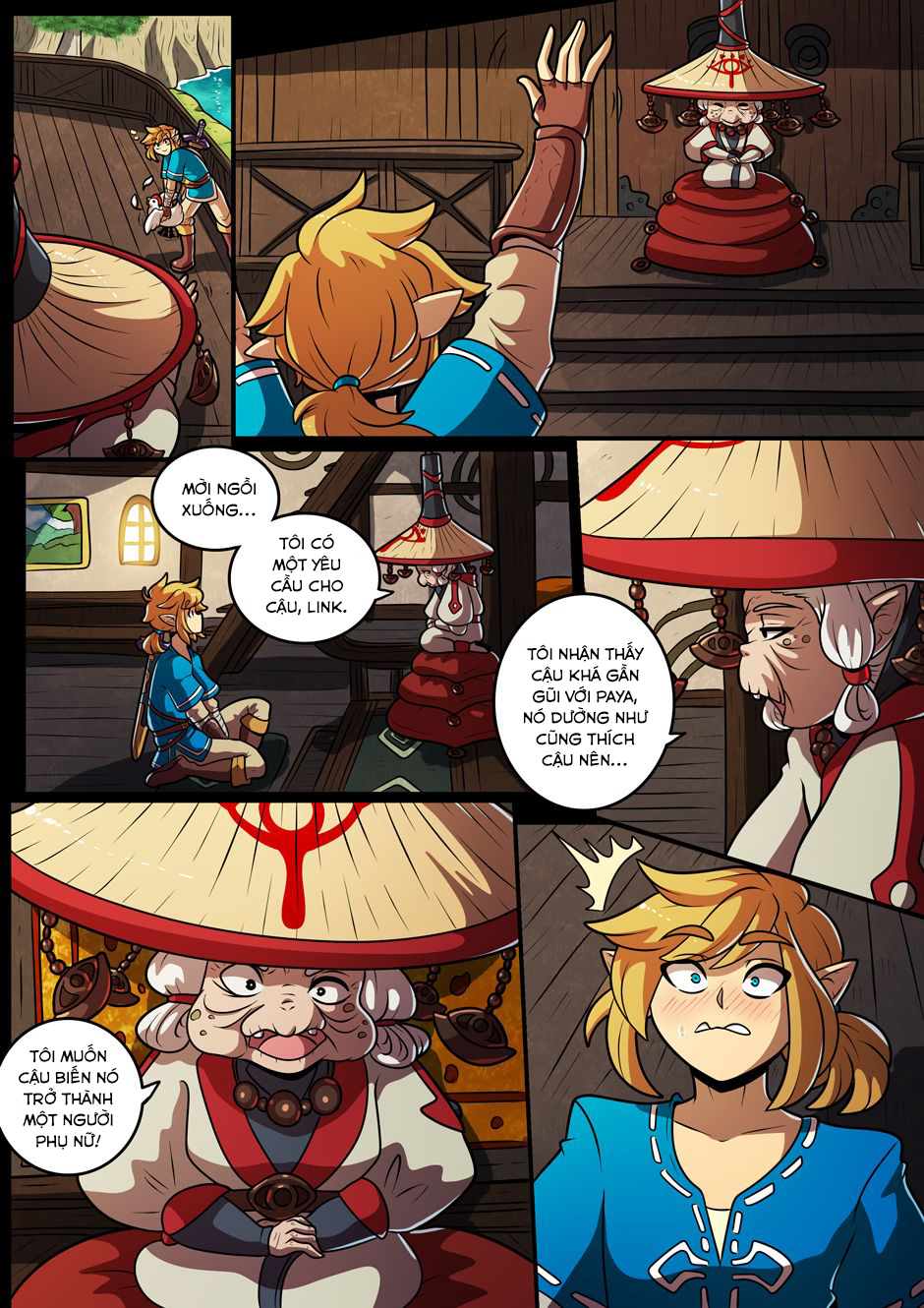 HentaiVN.net - Ảnh 4 - A Sheikah's Legacy - Chap 1