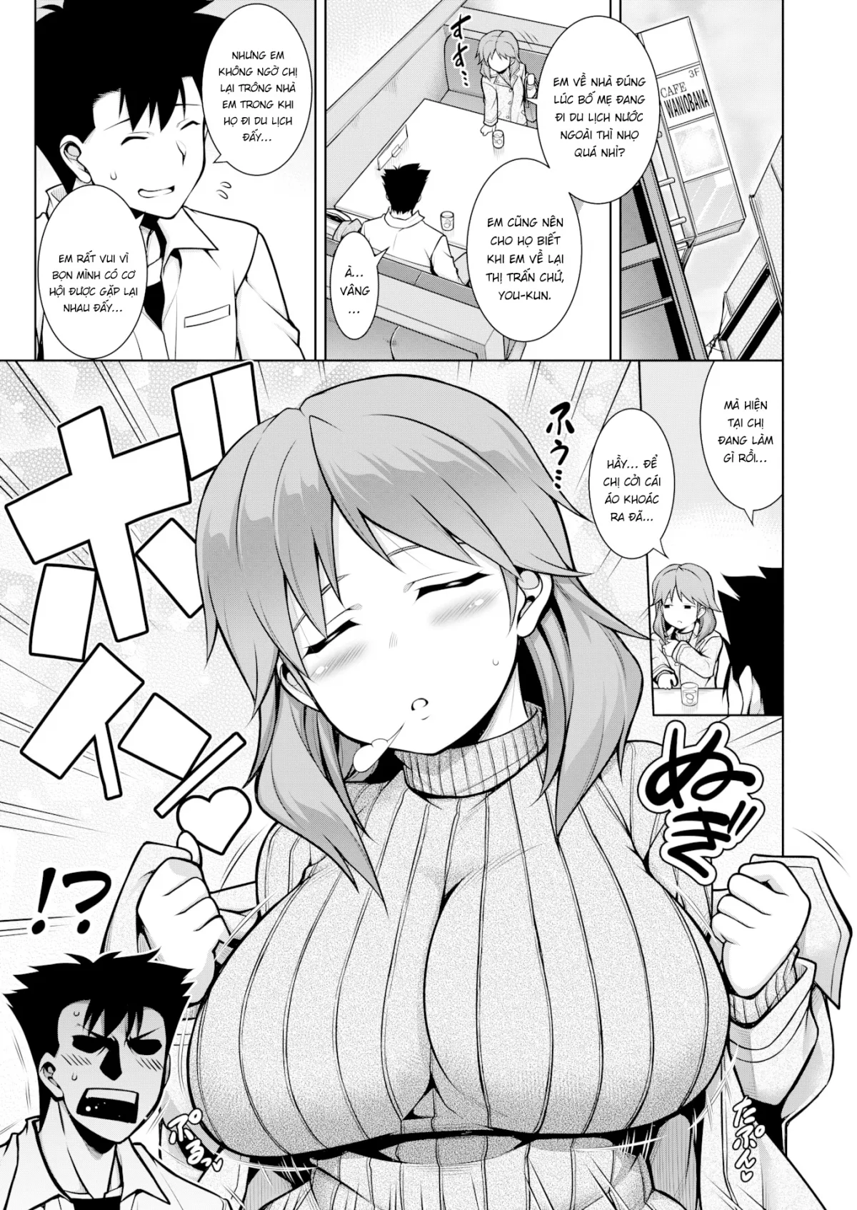 HentaiVN.net - Ảnh 5 - Lớn, nhỏ, rất lớn [Big, Small, Big] - Chap 1