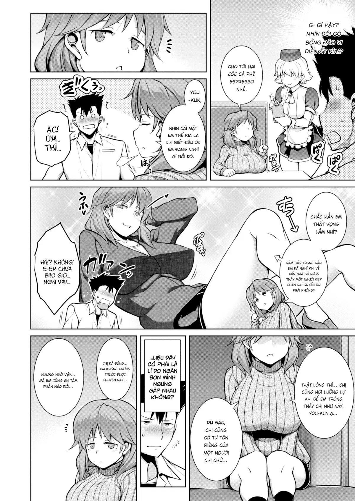 HentaiVN.net - Ảnh 6 - Lớn, nhỏ, rất lớn [Big, Small, Big] - Chap 1