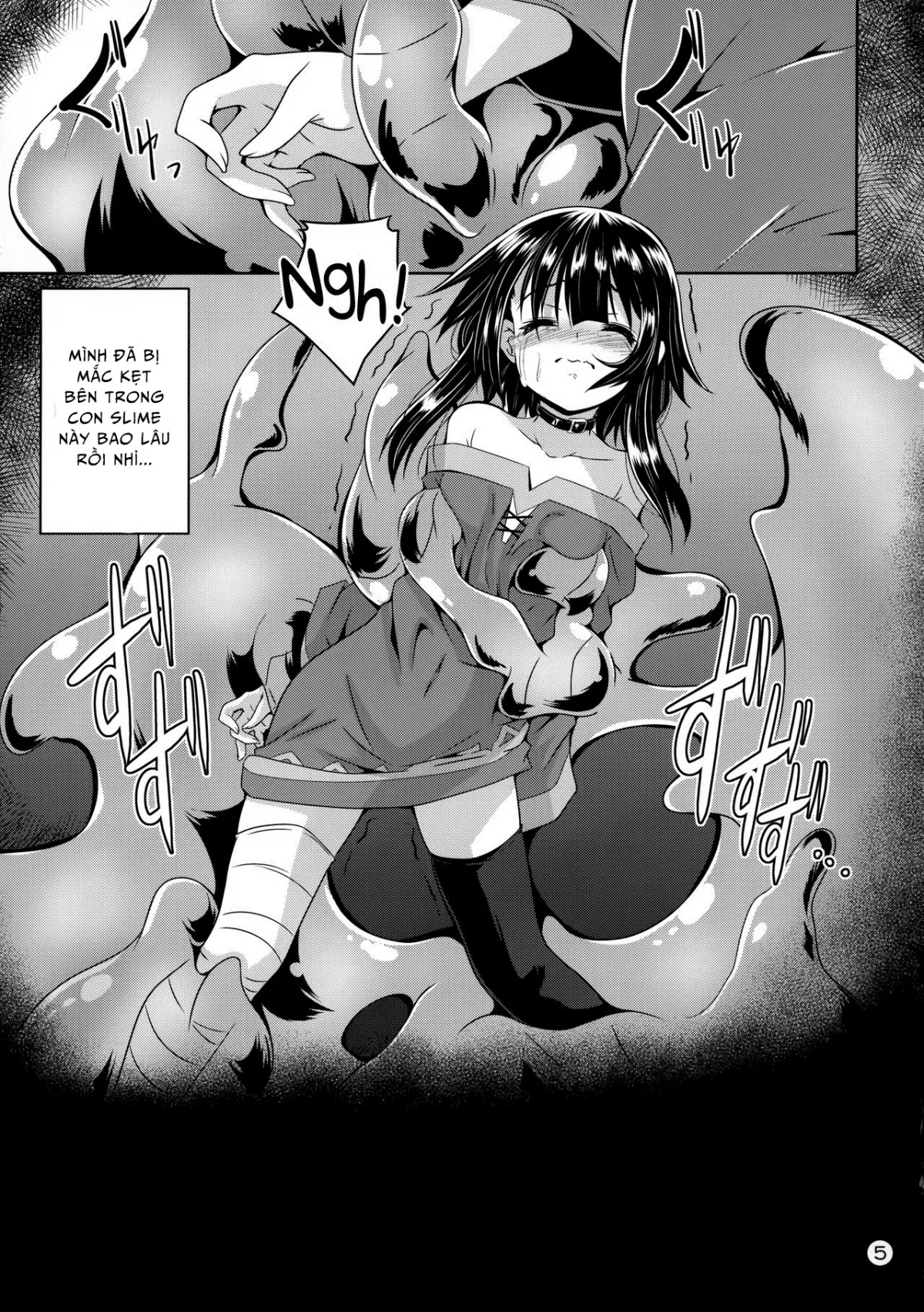 HentaiVN.net - Ảnh 3 - Megumin Đắm Mình Trong Slime (Kono Subarashii Sekai ni Syukufuku o!) [Megumin Slime-zuke! : Slime Immersed Megumin!] - Chap 1