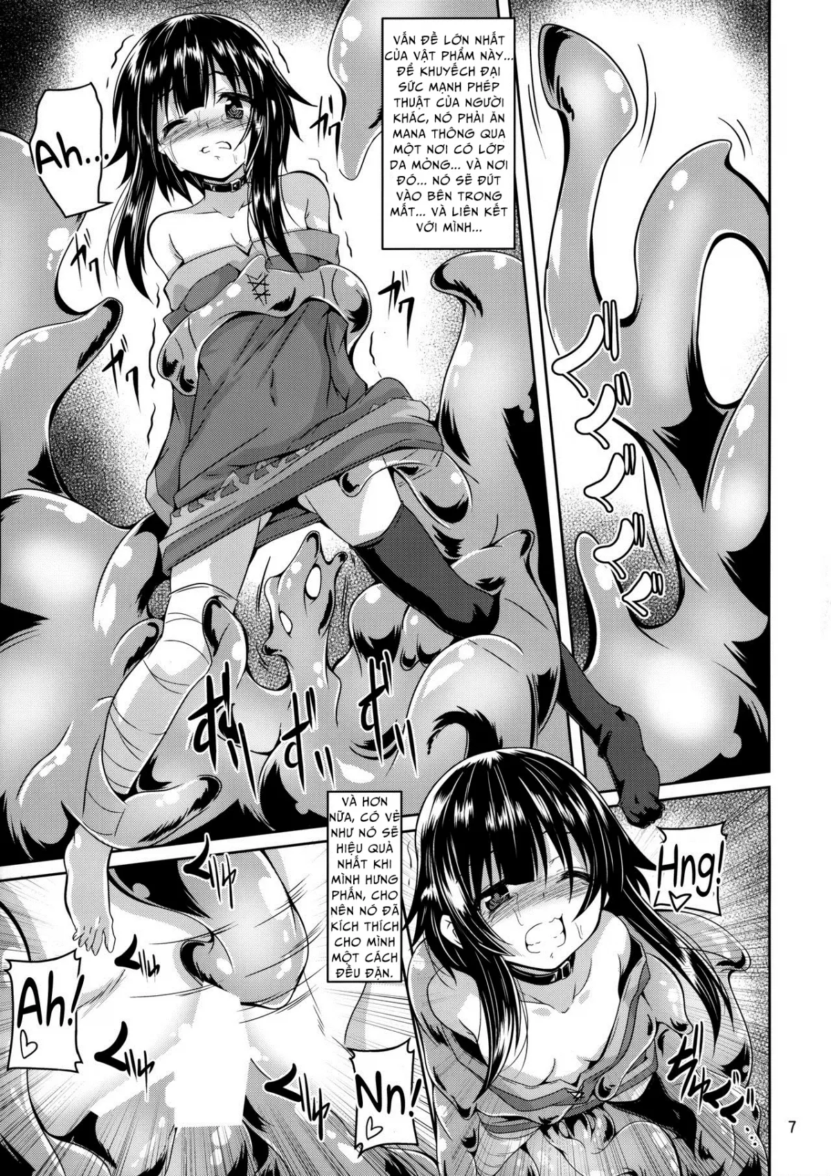 HentaiVN.net - Ảnh 5 - Megumin Đắm Mình Trong Slime (Kono Subarashii Sekai ni Syukufuku o!) [Megumin Slime-zuke! : Slime Immersed Megumin!] - Chap 1