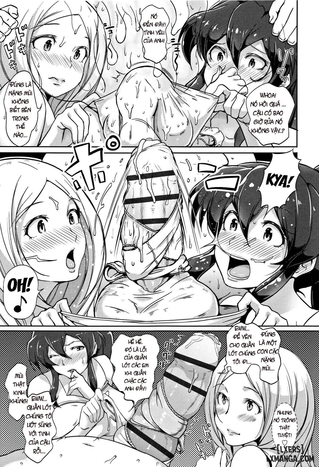 HentaiVN.net - Ảnh 10 - Inshuu Cheer Girl - Chap 1
