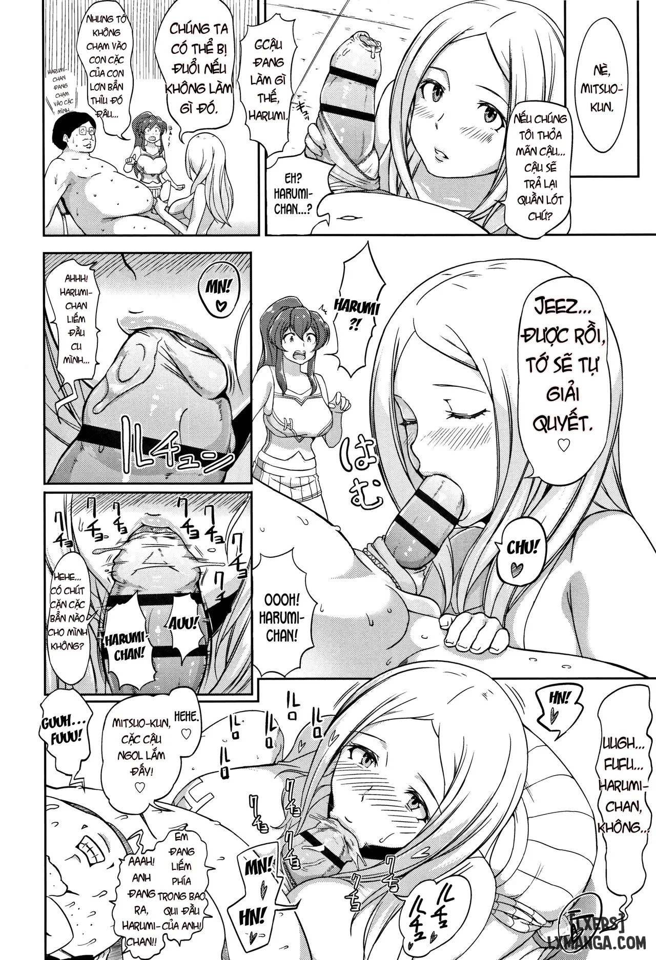 HentaiVN.net - Ảnh 11 - Inshuu Cheer Girl - Chap 1