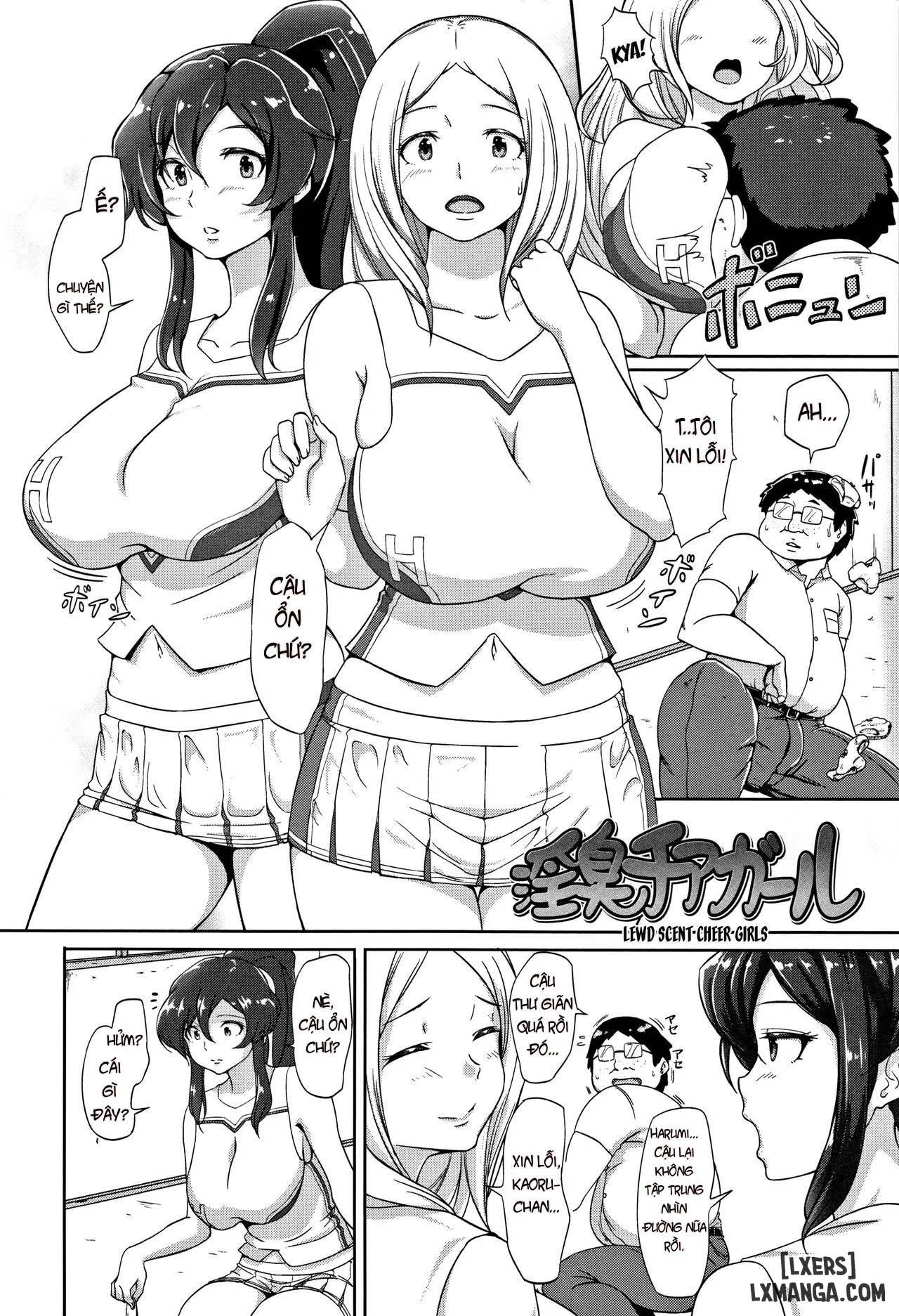 HentaiVN.net - Ảnh 5 - Inshuu Cheer Girl - Chap 1