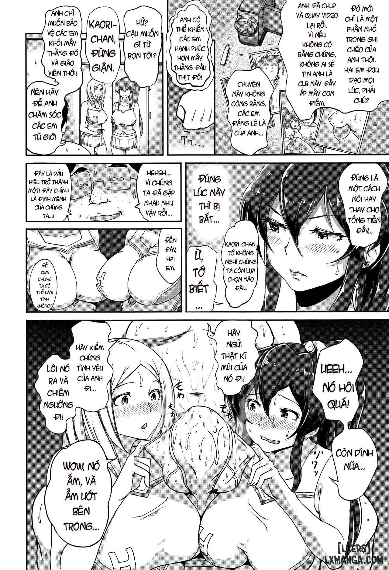 HentaiVN.net - Ảnh 9 - Inshuu Cheer Girl - Chap 1