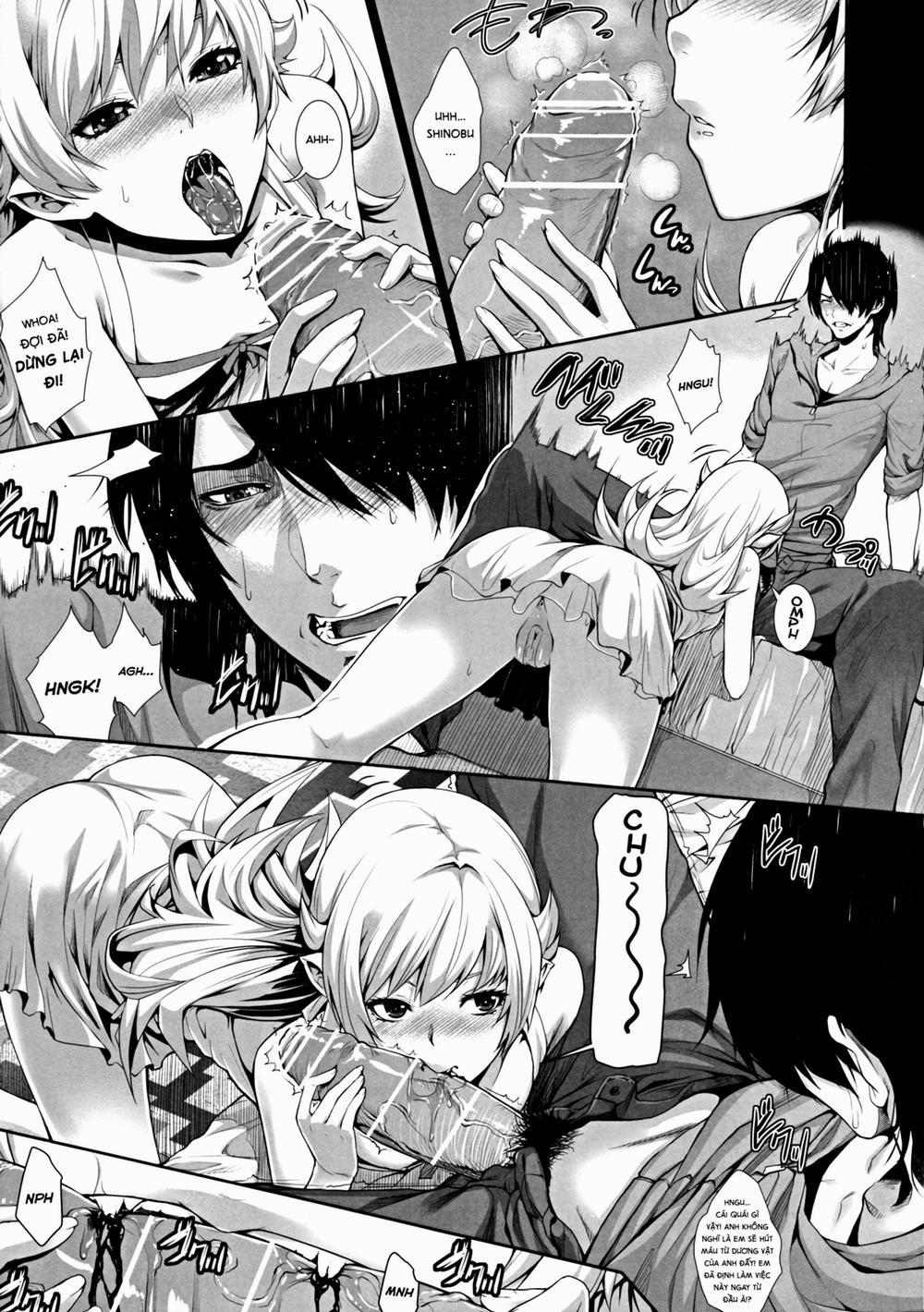 HentaiVN.net - Ảnh 6 - Kyuuketsuki No Kyuuketsu Koui (Bakemonogatari) [A Vampire’s Act Of Bloodsucking] - Chap 1