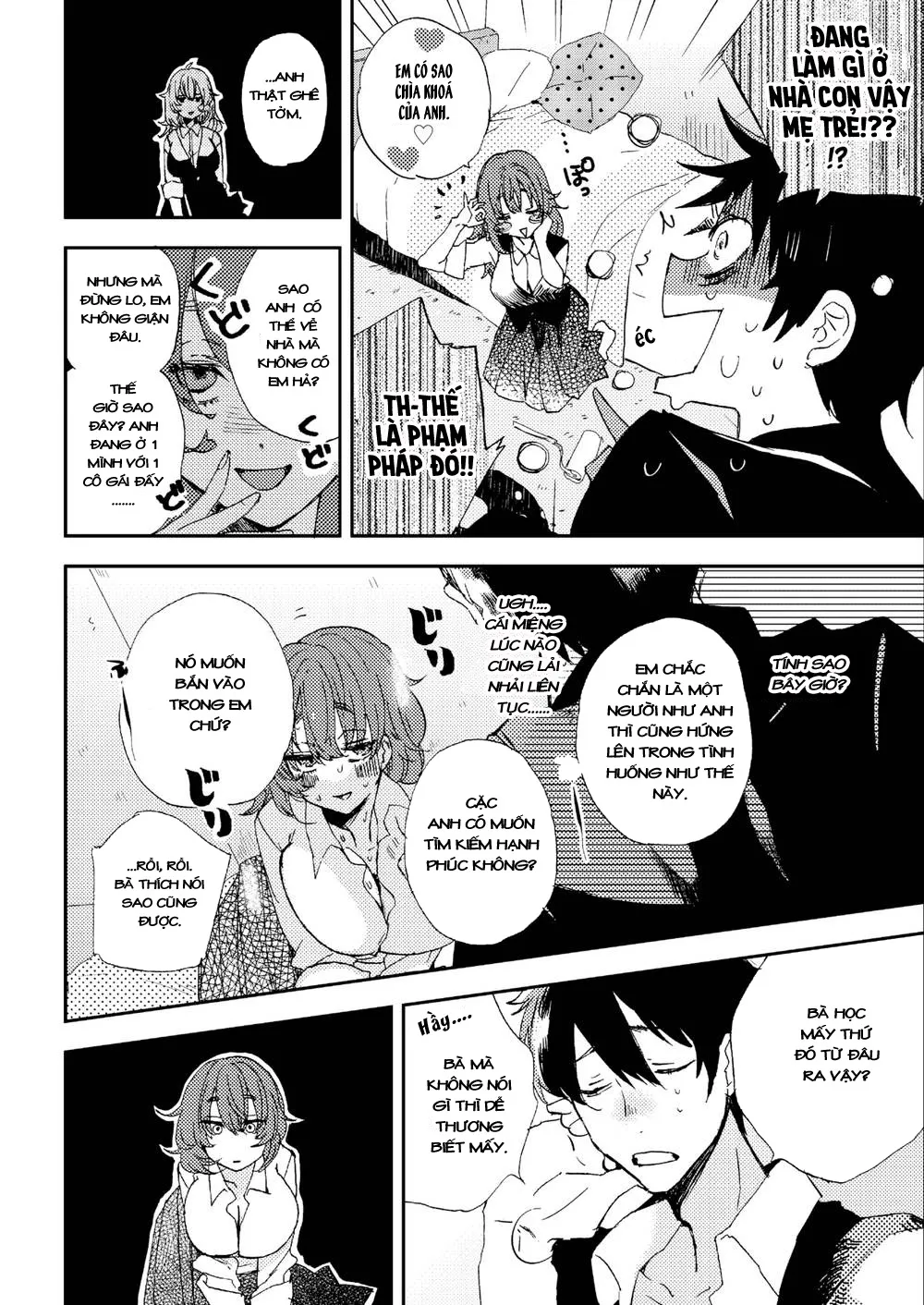 HentaiVN.net - Ảnh 9 - Azuki-chan, con nhỏ hoang tưởng [Delusional Girl Azuki-chan] - Chap 1