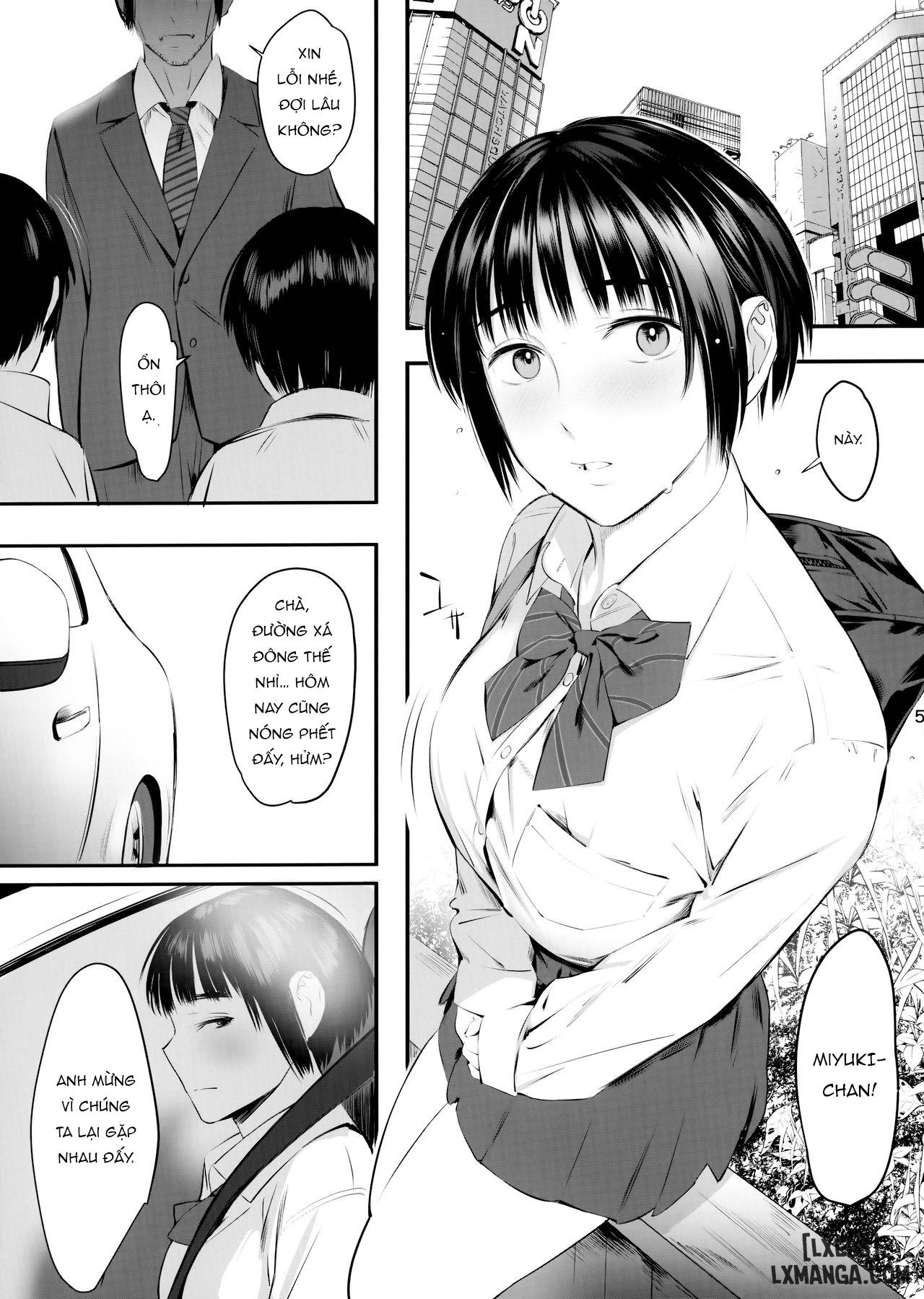HentaiVN.net - Ảnh 6 - Okozukai Kasegi no Amai Koe 2 - Chap 1