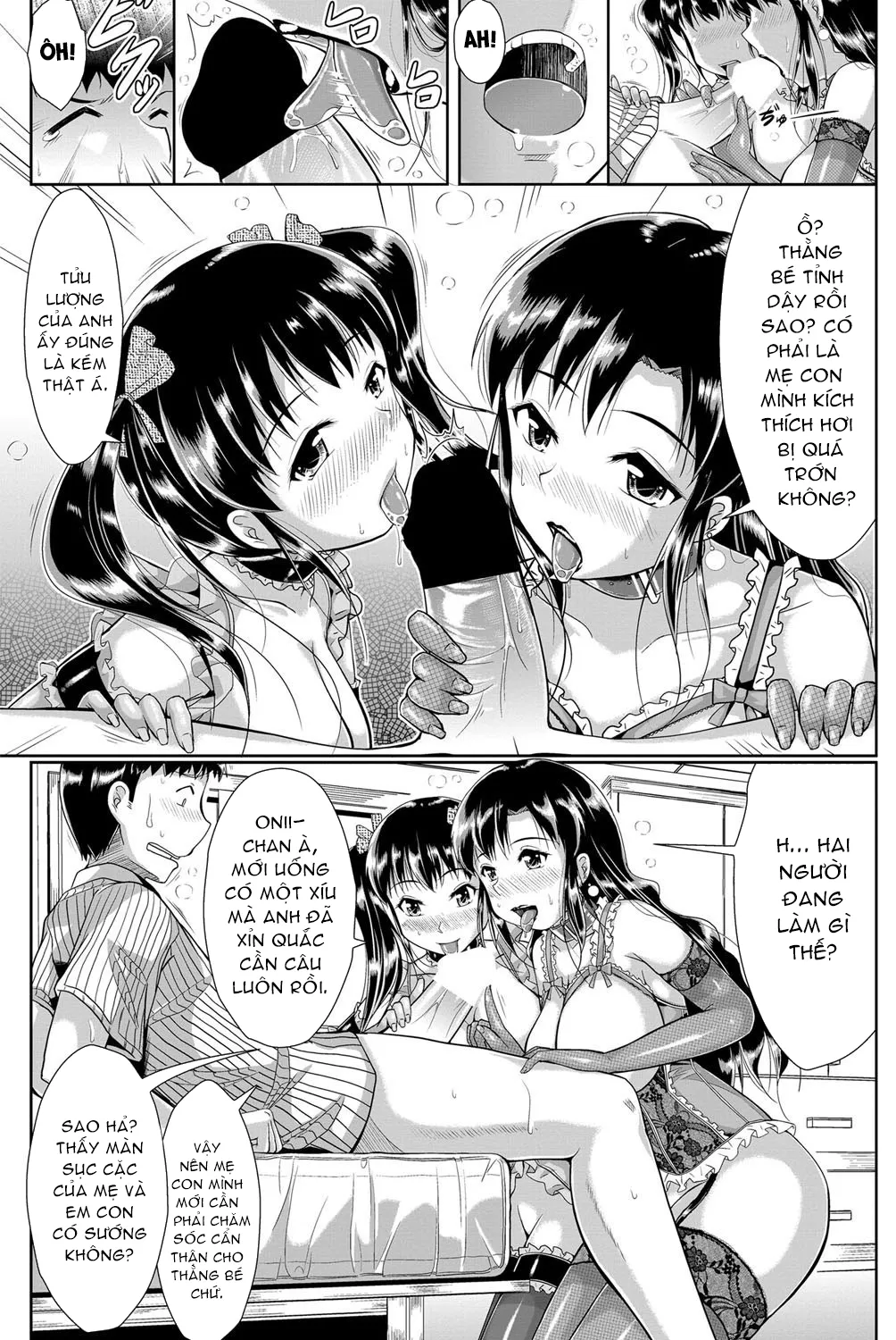 HentaiVN.net - Ảnh 4 - Gia Đình Mới Của Tôi! [Atarashii Kazoku; 新しい家族] - Chap 1