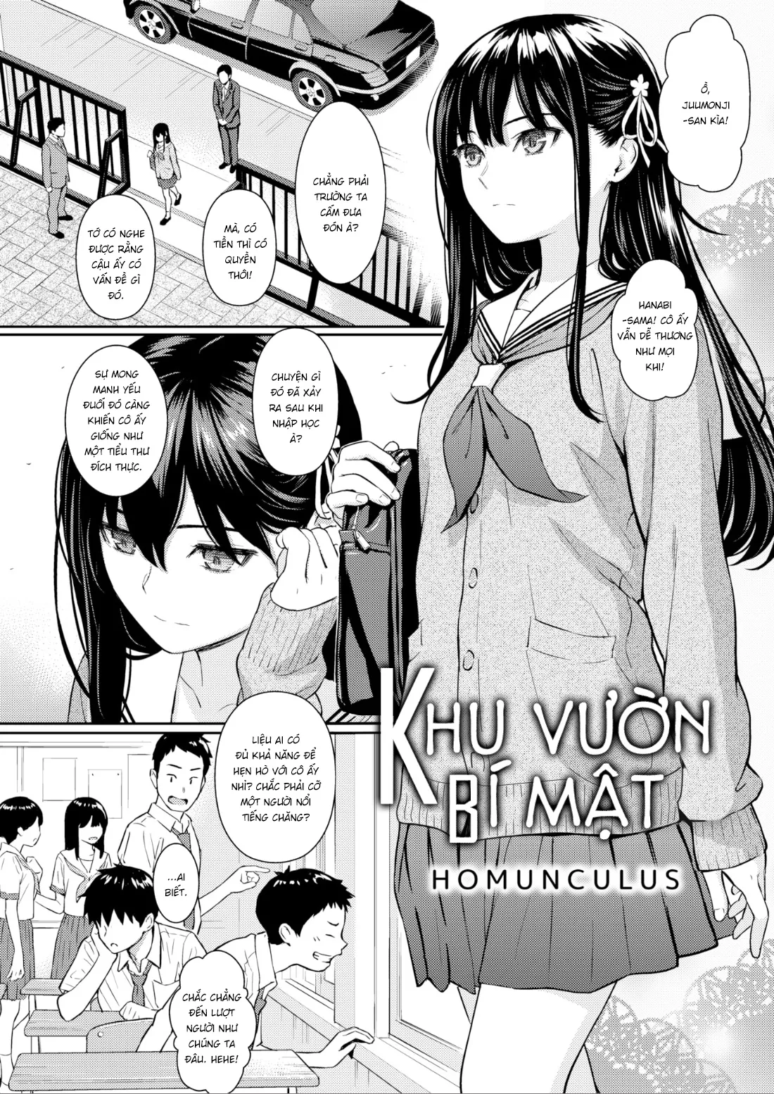 HentaiVN.net - Ảnh 3 - Khu Vườn Bí Mật - Chap 1