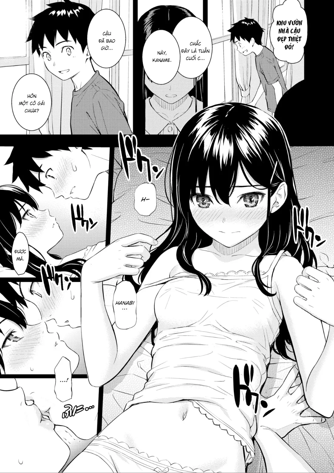 HentaiVN.net - Ảnh 8 - Khu Vườn Bí Mật - Chap 1