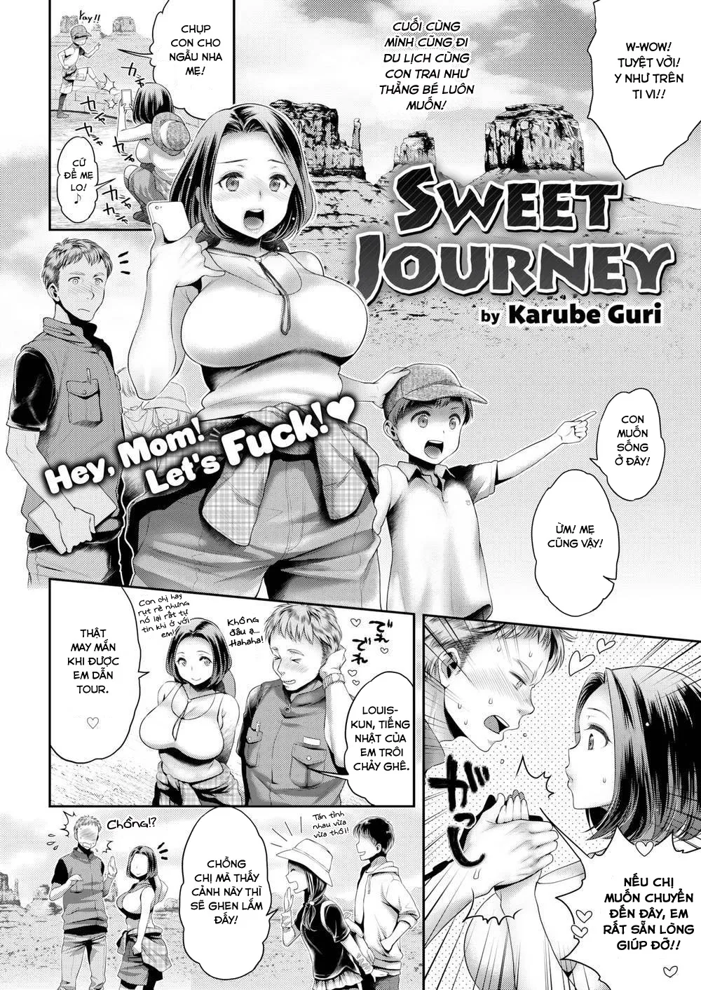 HentaiVN.net - Ảnh 4 - Chuyến du lịch ngọt ngào cùng Con Cá Chà Bặc [Sweet Journey] - Chap 1