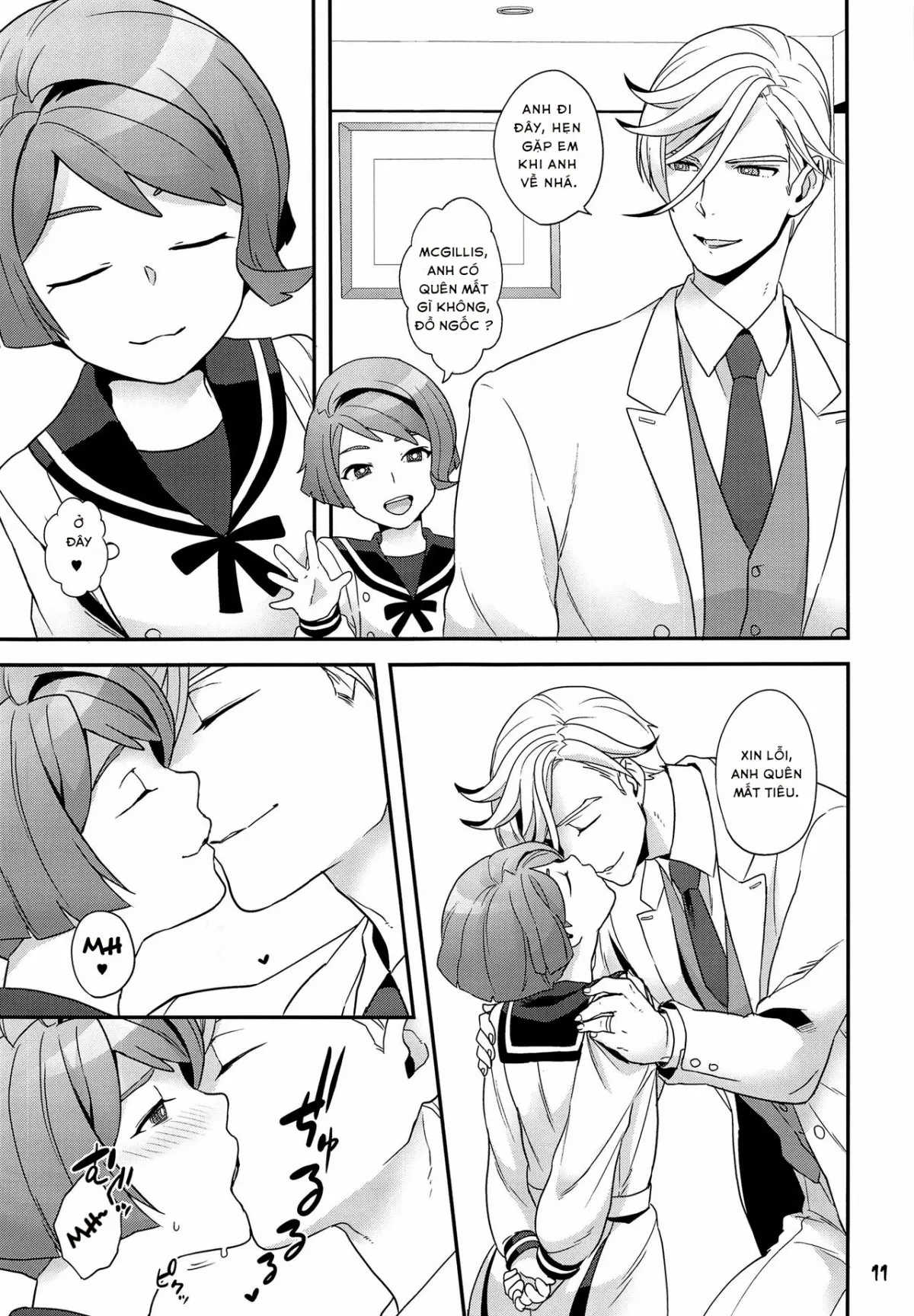 HentaiVN.net - Ảnh 12 - Cặp Vợ Chồng Mới Cưới~ [Newly Married Couple] - Chap 1