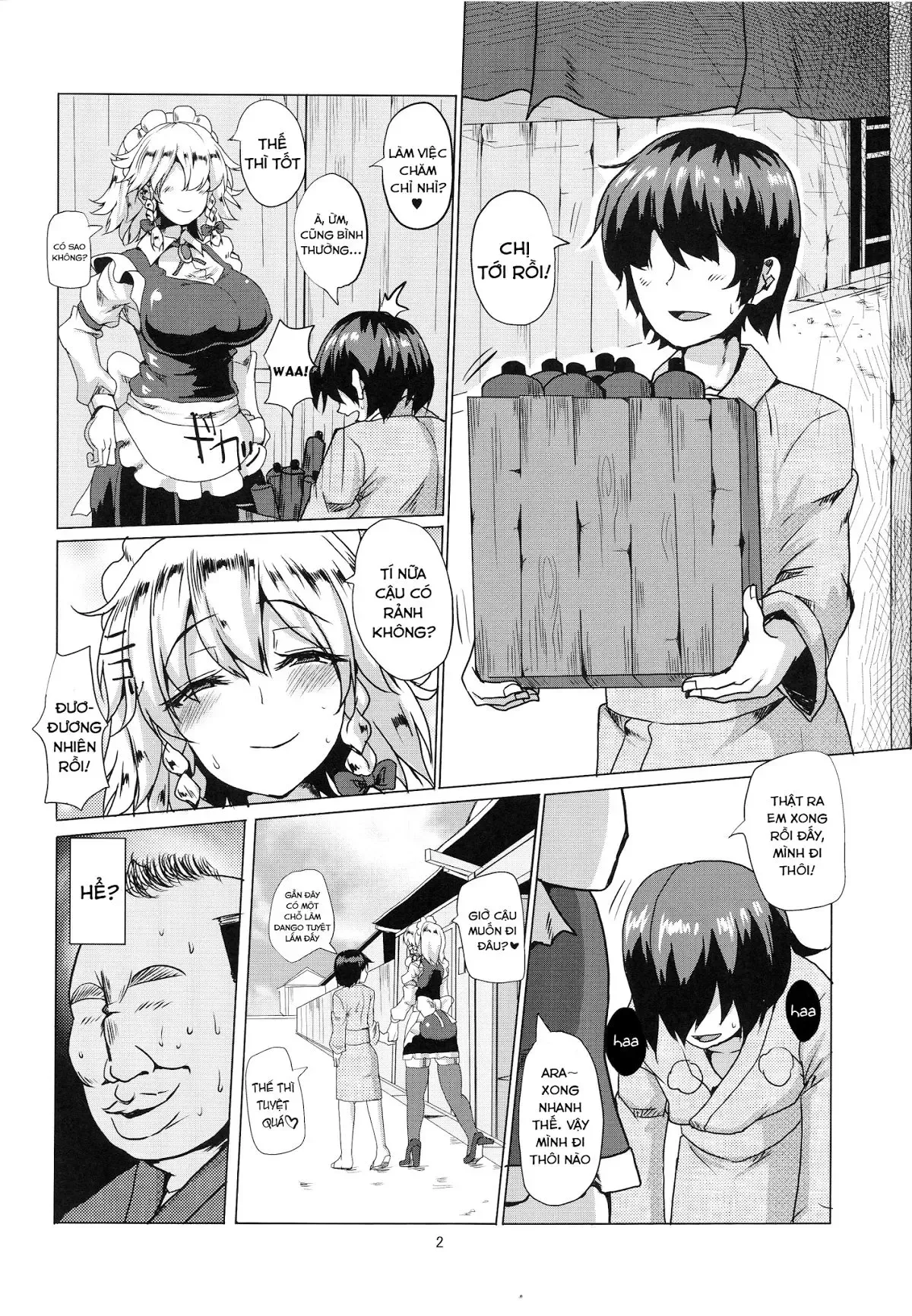HentaiVN.net - Ảnh 3 - Netorare Maid (Touhou Project) - Chap 1