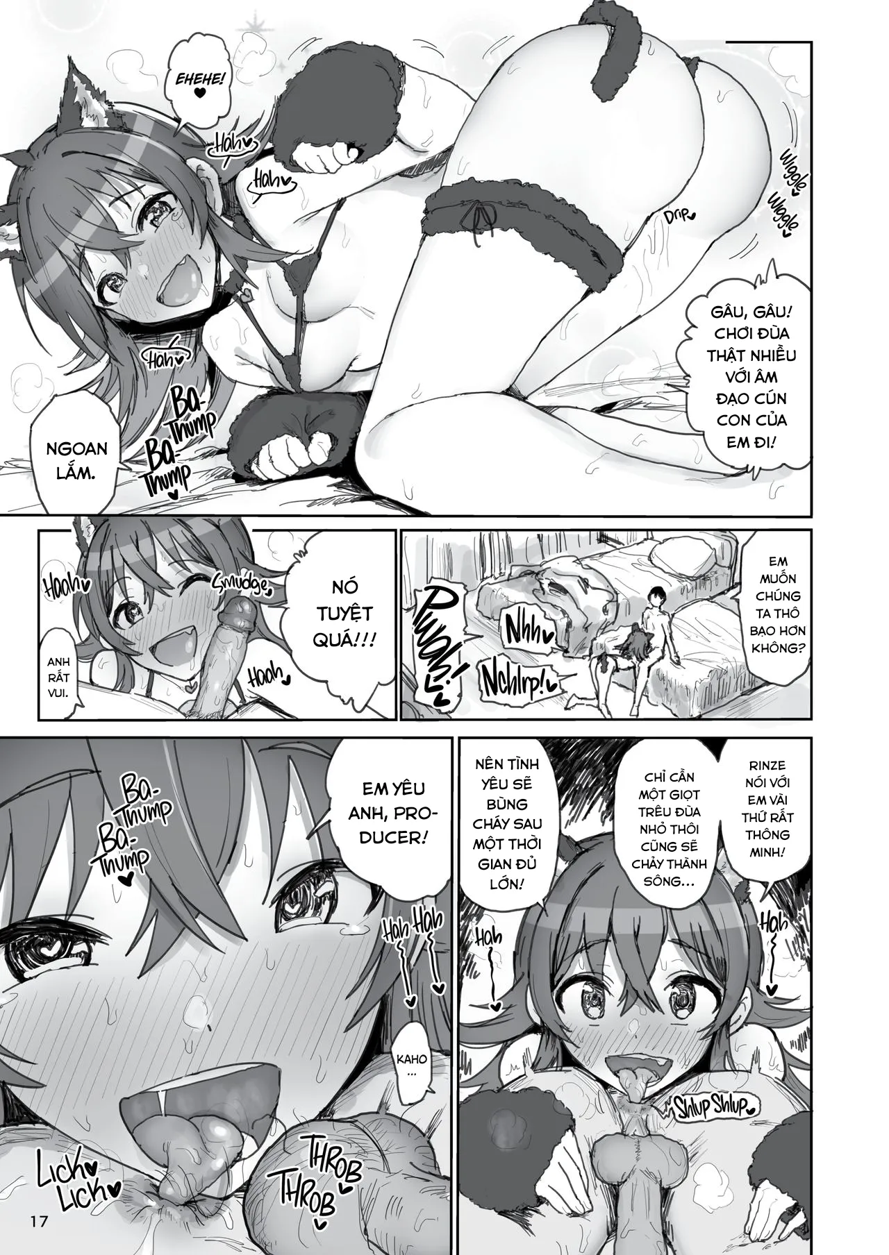 HentaiVN.net - Ảnh 17 - Komiya Kaho VS Producer Super Namahame Koubi Daikessen! (THE iDOLM@STER: Shiny Colors) [Komiya Kaho vs Producer Competitive Sex Marathon!] - Chap 1