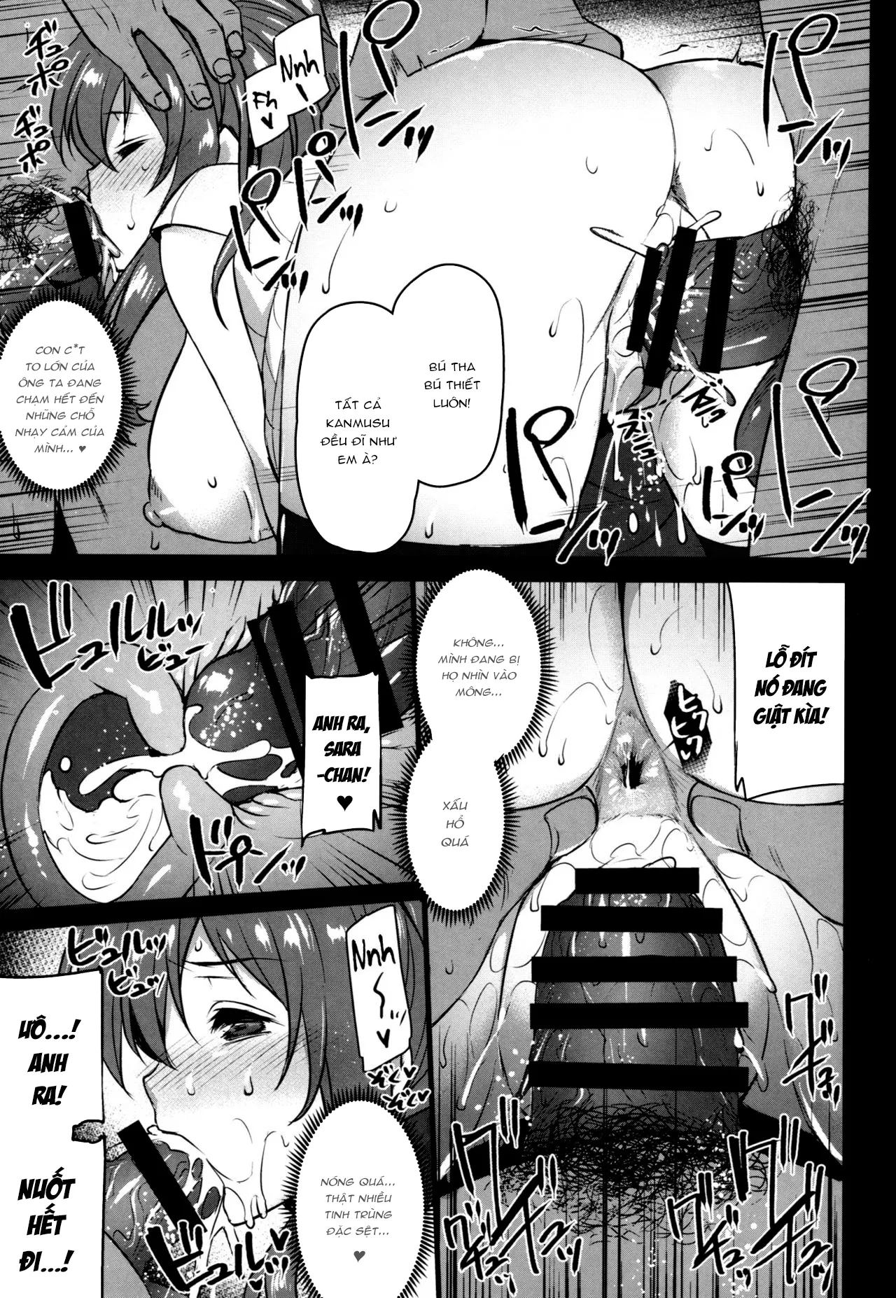 HentaiVN.net - Ảnh 16 - Deisui Sara-chan Omochikaeri Namahame Sex (Kantai Collection, -Kancolle-) [Sara-chan Say Xỉn] - Chap 1
