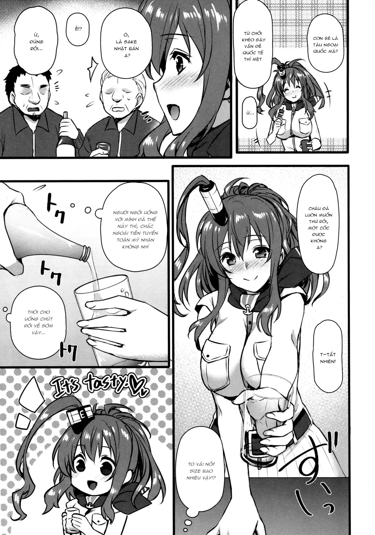 HentaiVN.net - Ảnh 4 - Deisui Sara-chan Omochikaeri Namahame Sex (Kantai Collection, -Kancolle-) [Sara-chan Say Xỉn] - Chap 1