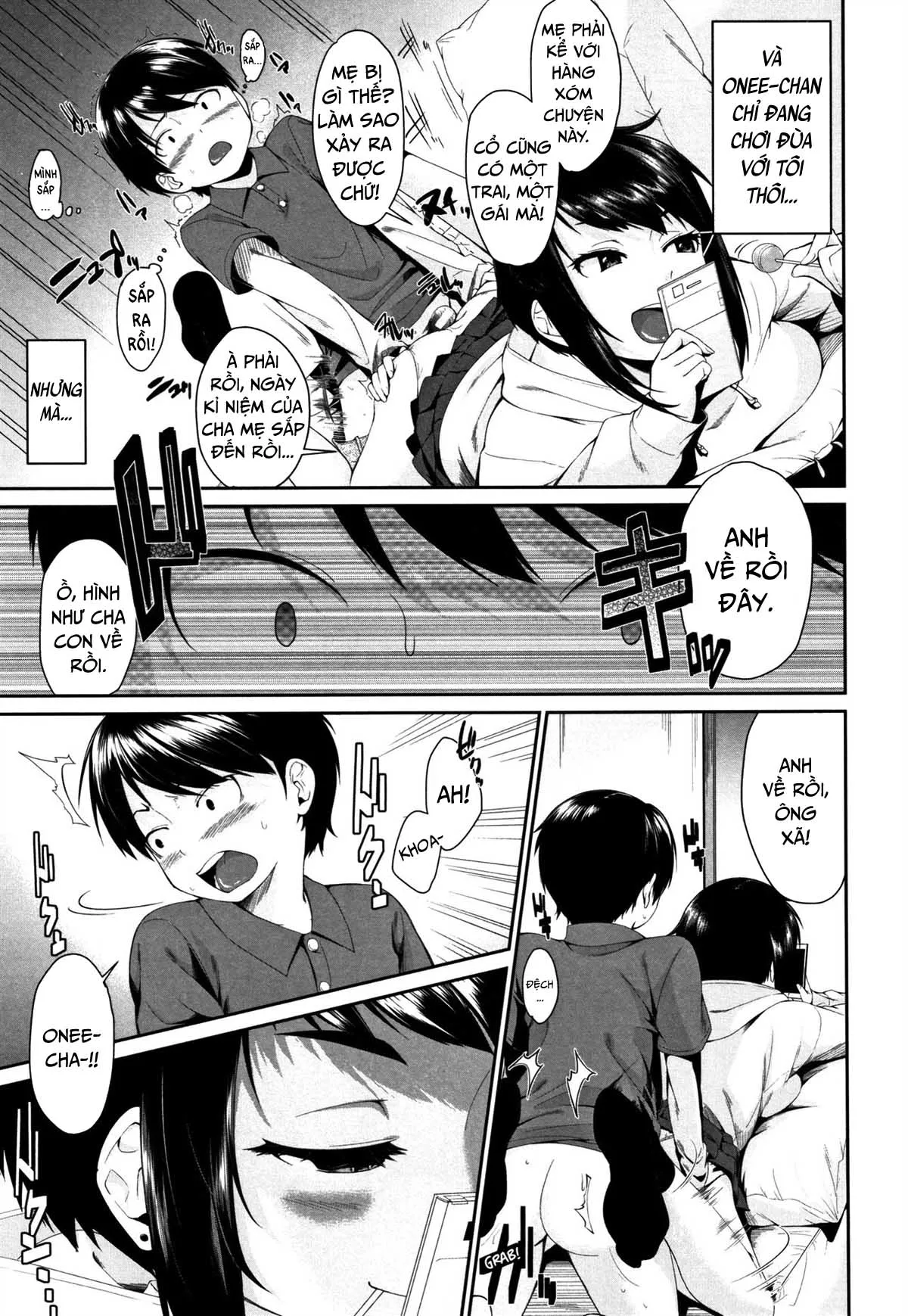 HentaiVN.net - Ảnh 10 - Onee-chan to Issho! [Onee-chan to Issho! by Kurokura Eri; With My Sister; Onee-Chan To Issho! - With My Sister] - Chap 1